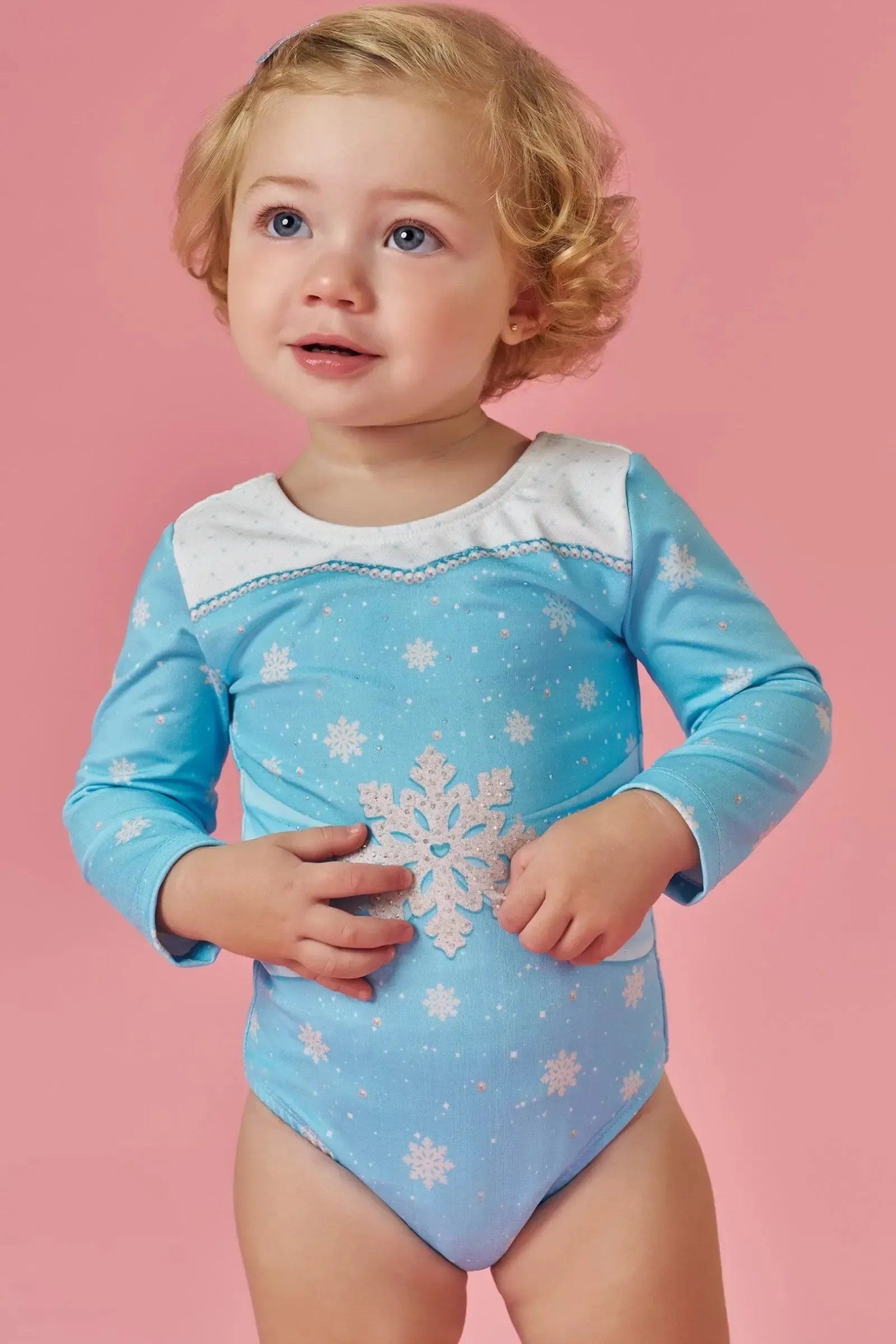 Maiô em Malha Uv Dry com Proteção UV 50+ 88608 Infanti Bebê Menina