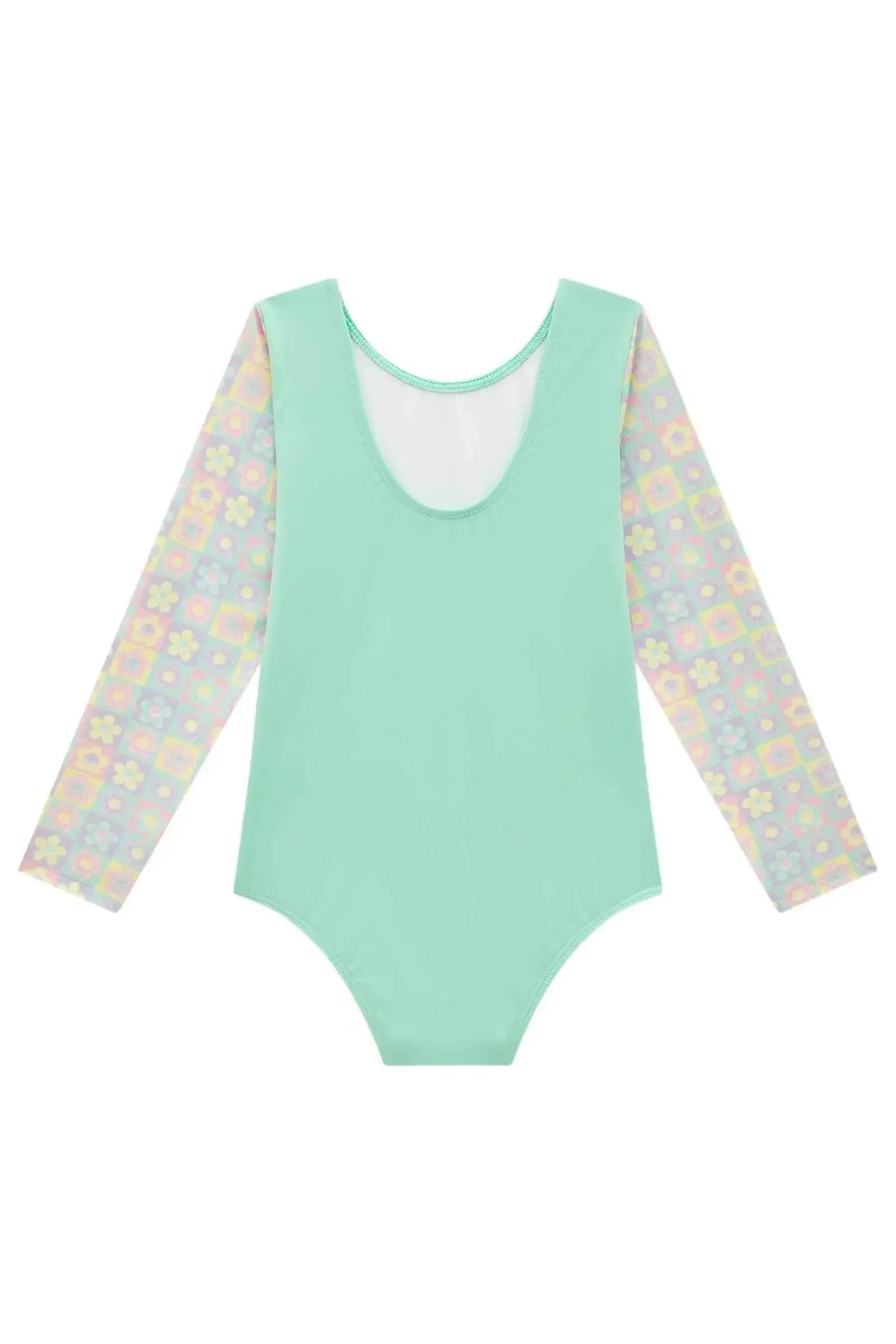 Maiô em Malha UV Dry com Proteção UV 50+ 93189 Infanti Bebê Menina