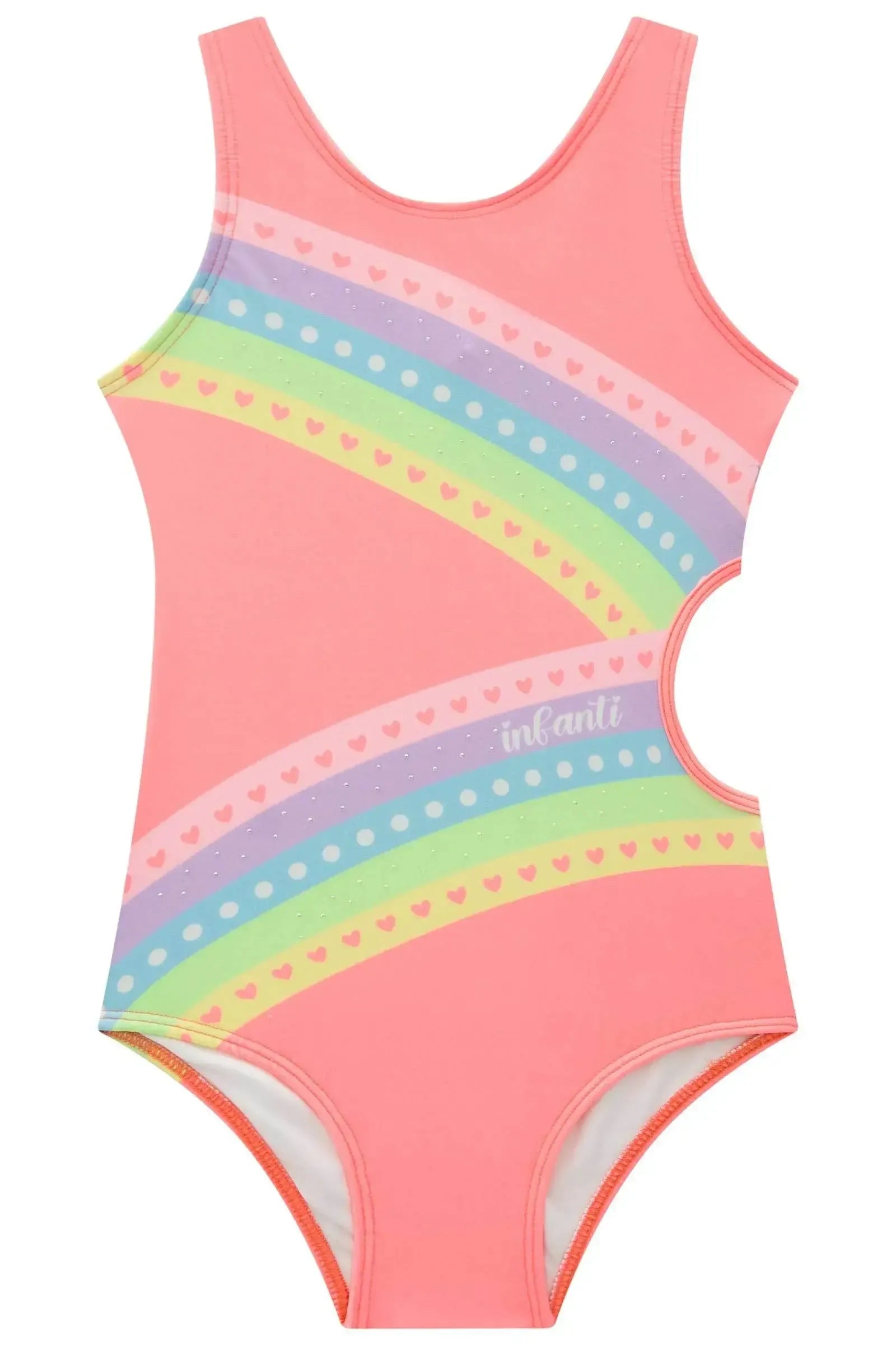 Maiô em Malha UV Dry com Proteção UV 50+ 95312 Infanti Infantil Menina