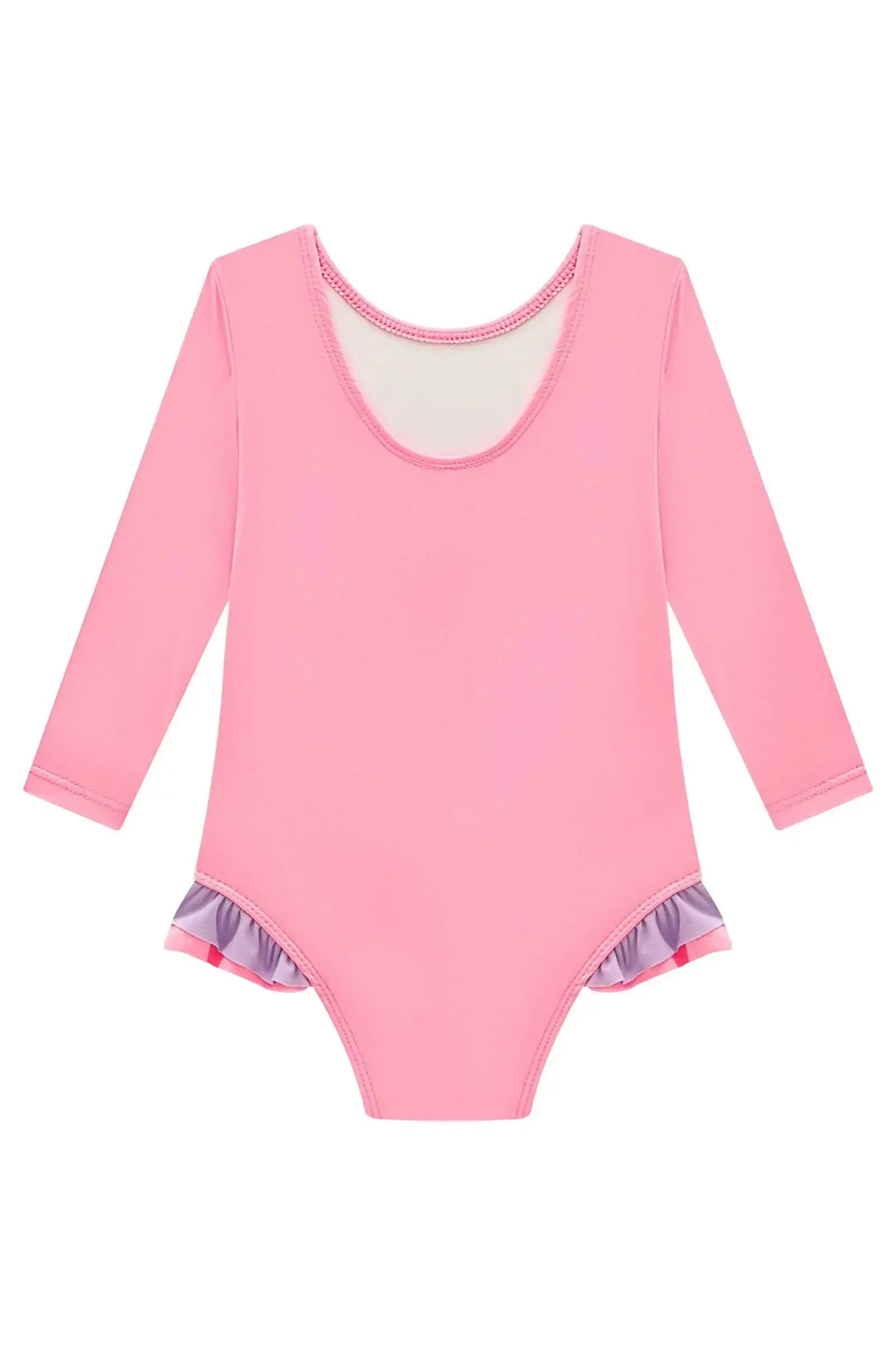 Maiô em Malha UV Dry com Proteção UV 50+ 95587 Infanti Bebê Menina