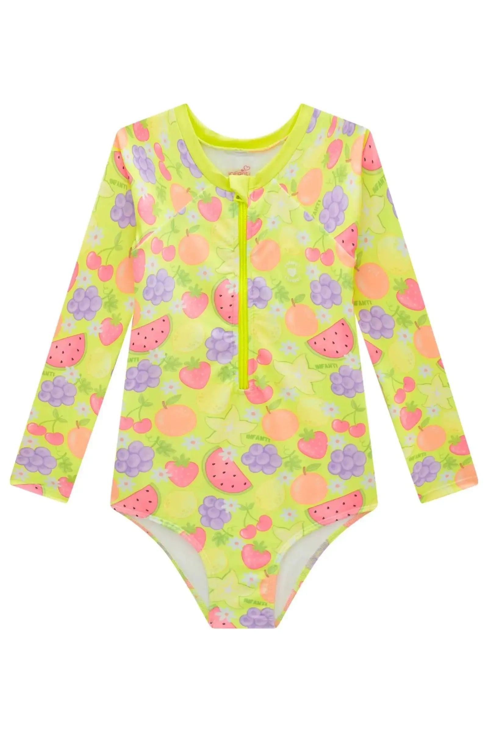 Maiô em Malha UV Dry com Proteção UV 50+ 99167 Infanti Infantil Menina