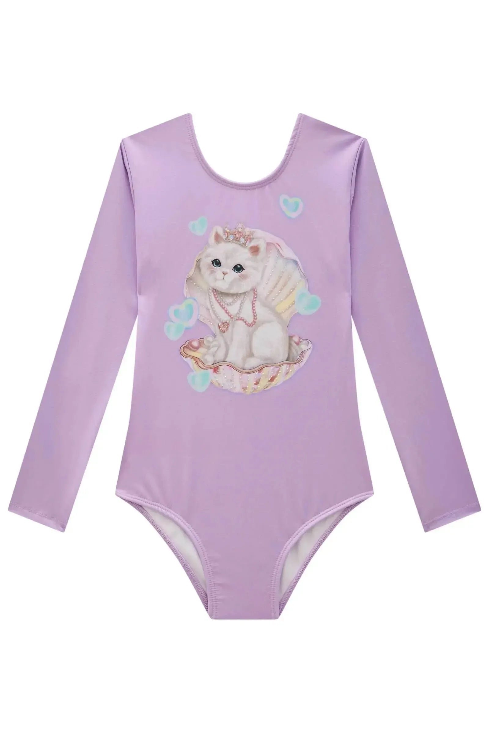 Maiô em Malha Uv Dy com Proteção Uv 50+ 84975 Infanti Infantil Menina