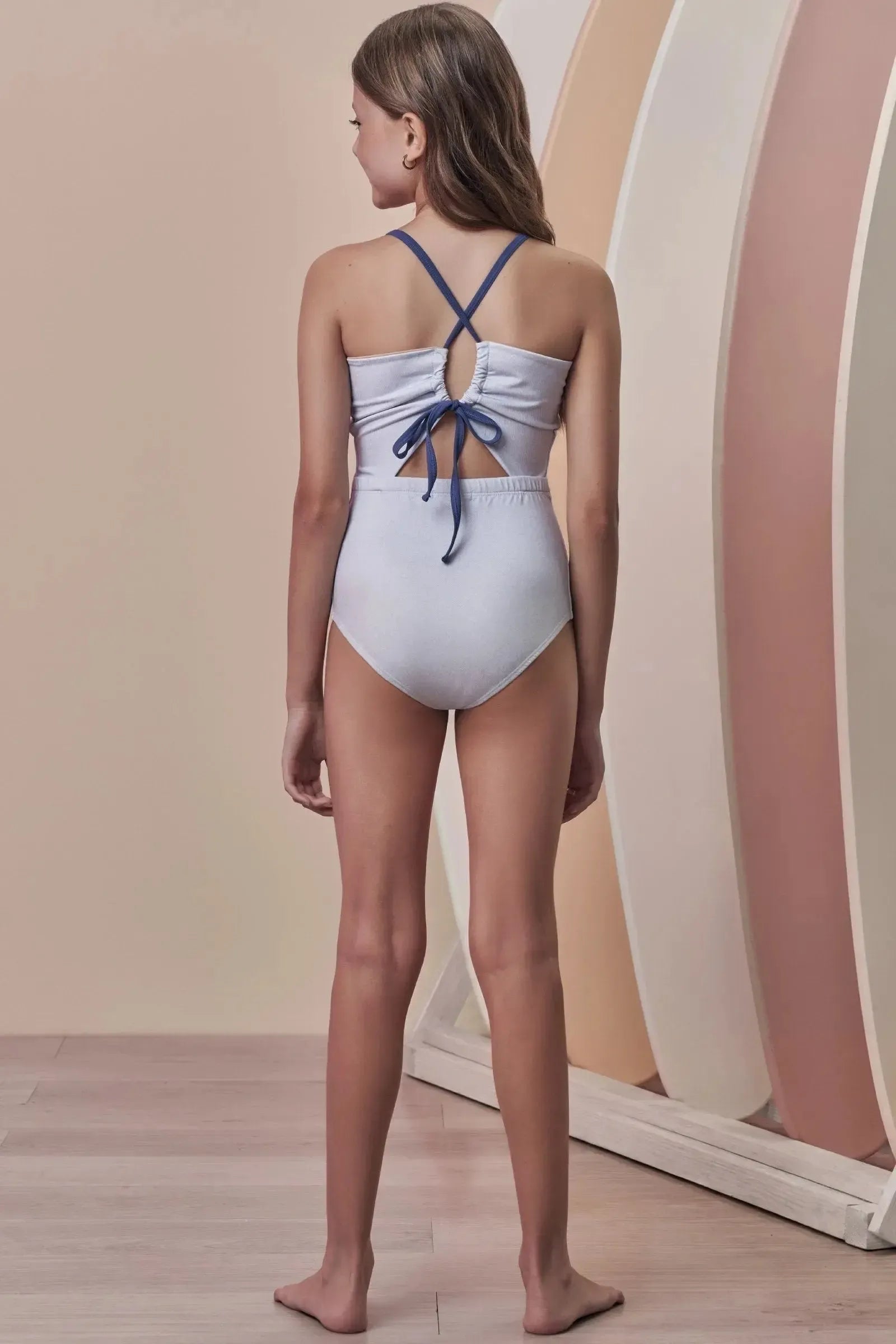 Maiô em Malha UV50 99477 Vic Teen Menina