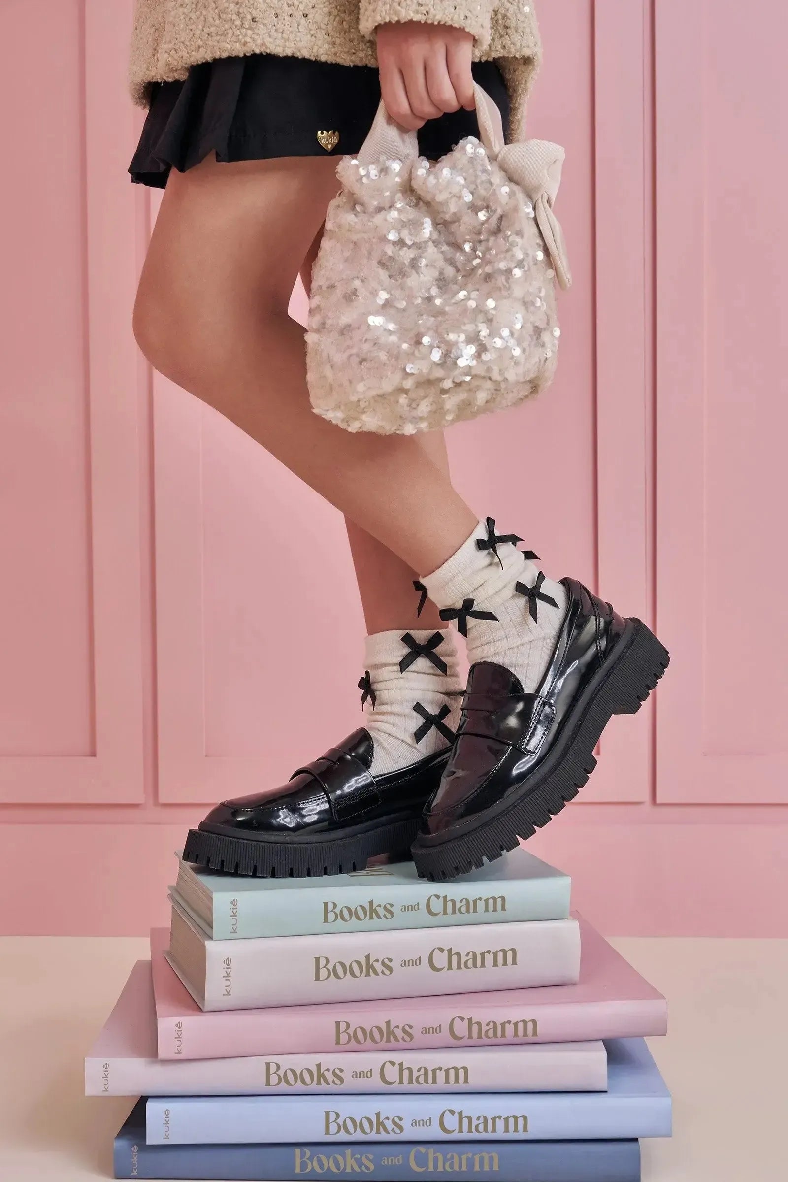 Meia Cano Médio 86675 Kukiê Infantil Menina