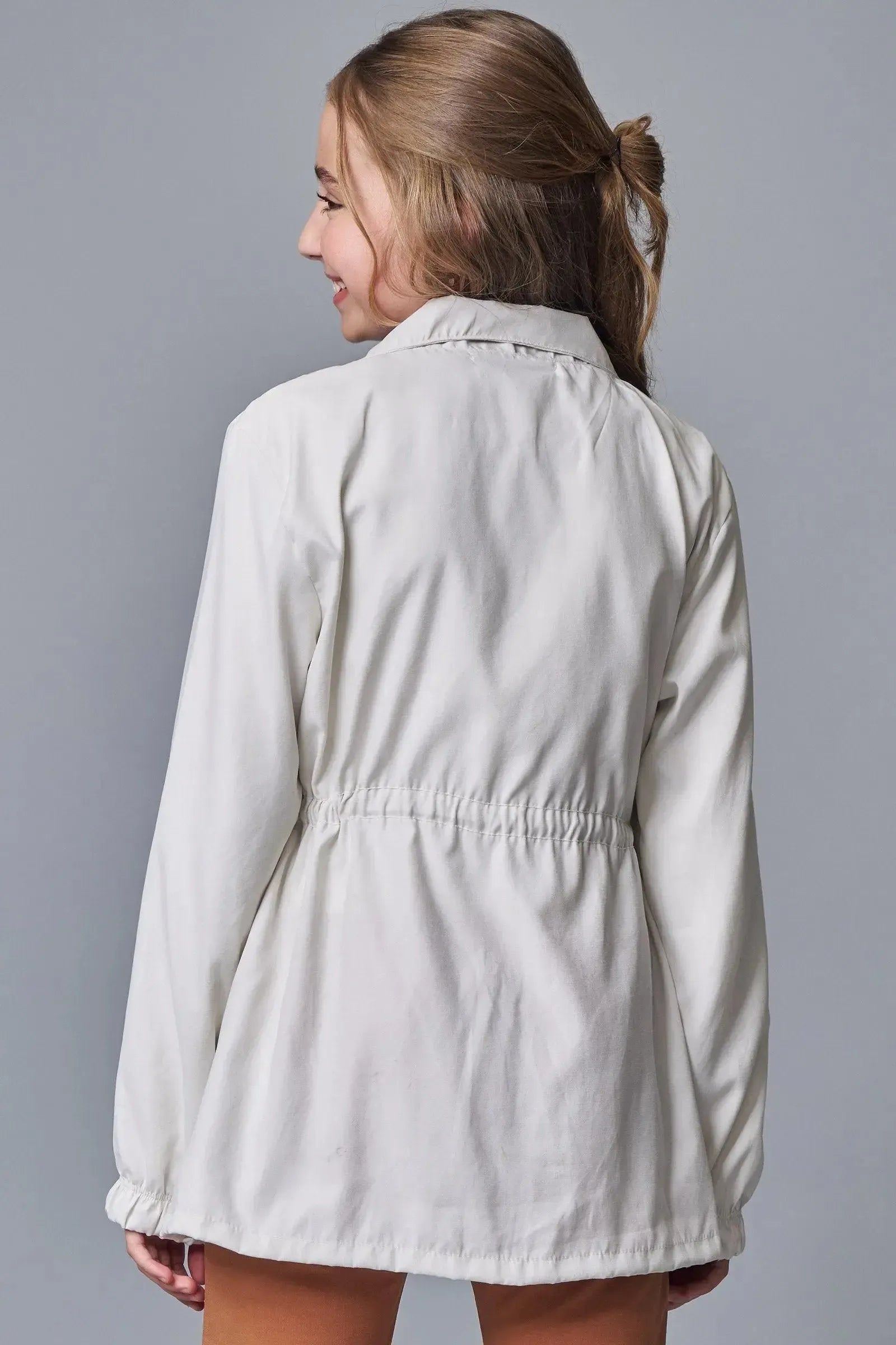 Parka em Nylon Taslon 89352 Lilimoon Teen Menina