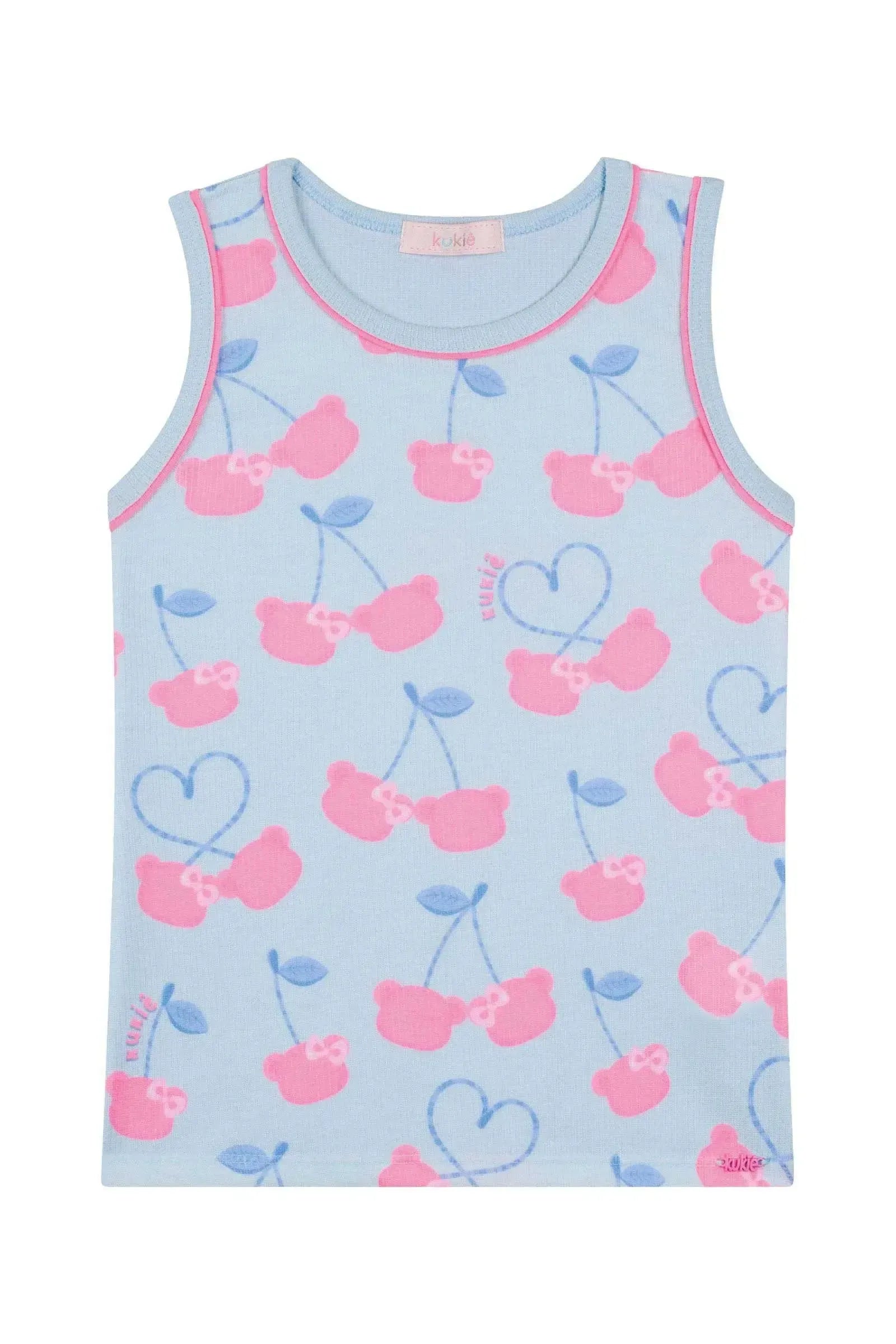 Regata em Canelado 86890 Kukiê Infantil Menina