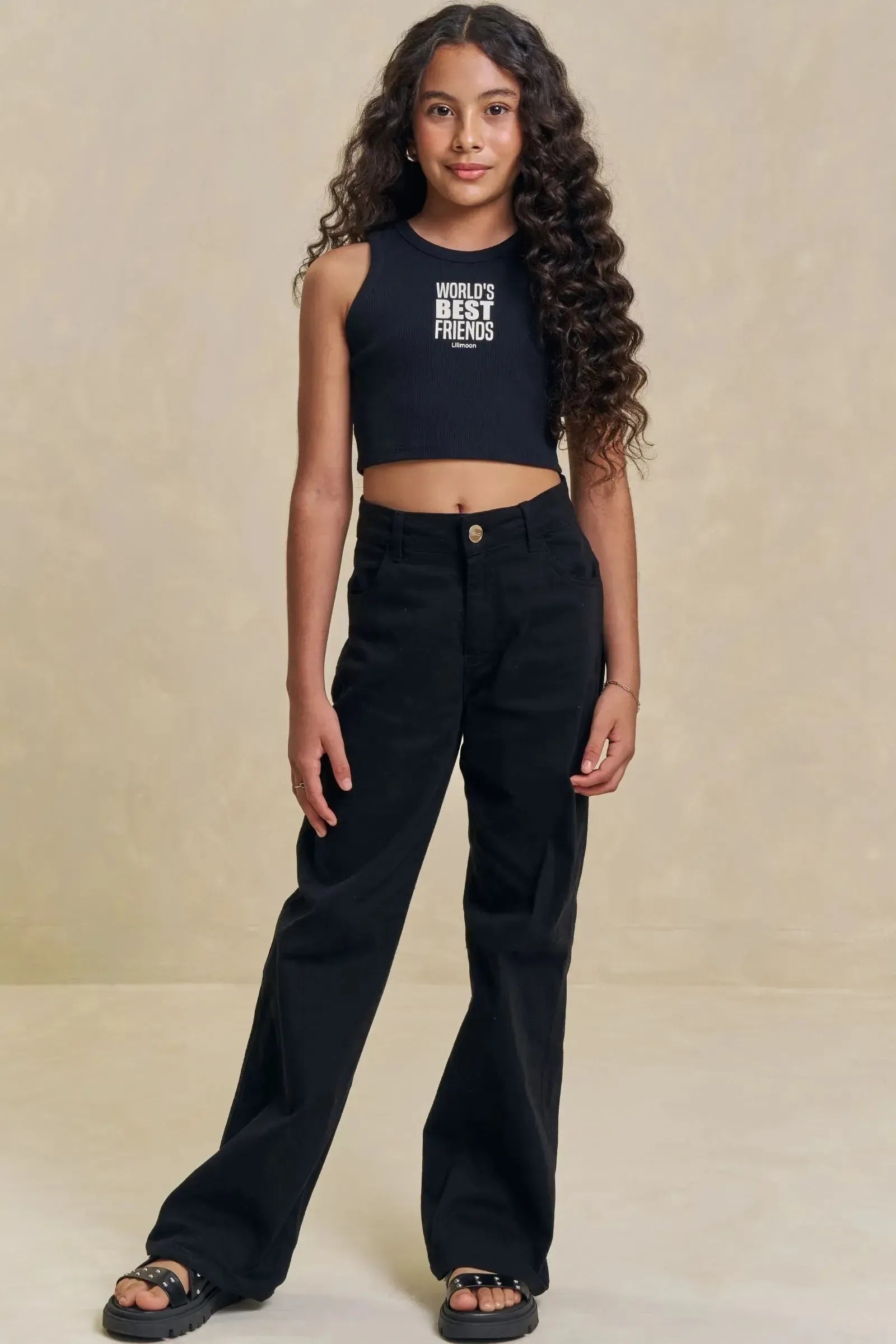 Regata em Canelado Liz 94897 Lilimoon Teen Menina