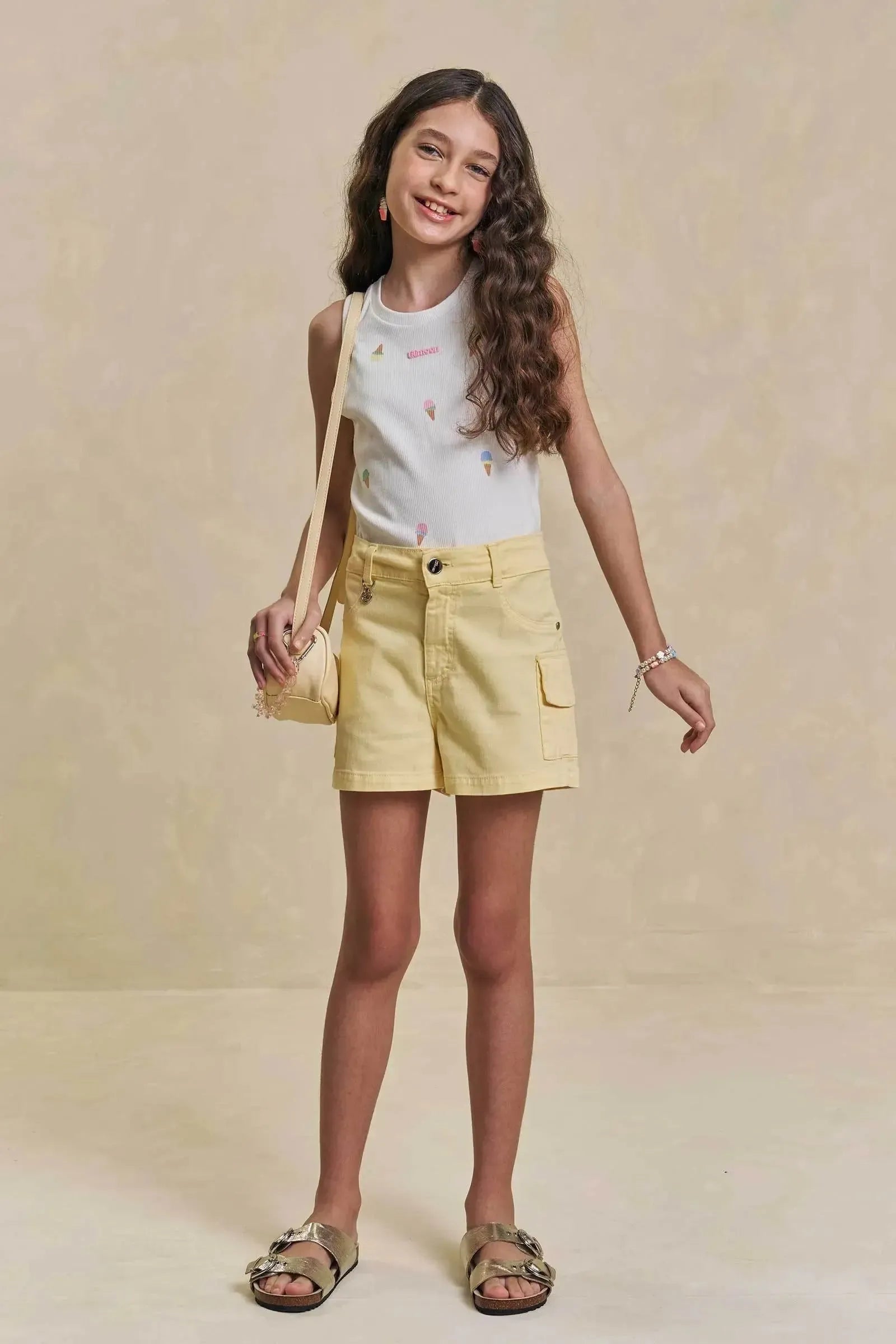 Regata em Canelado Liz 95229 Lilimoon Teen Menina