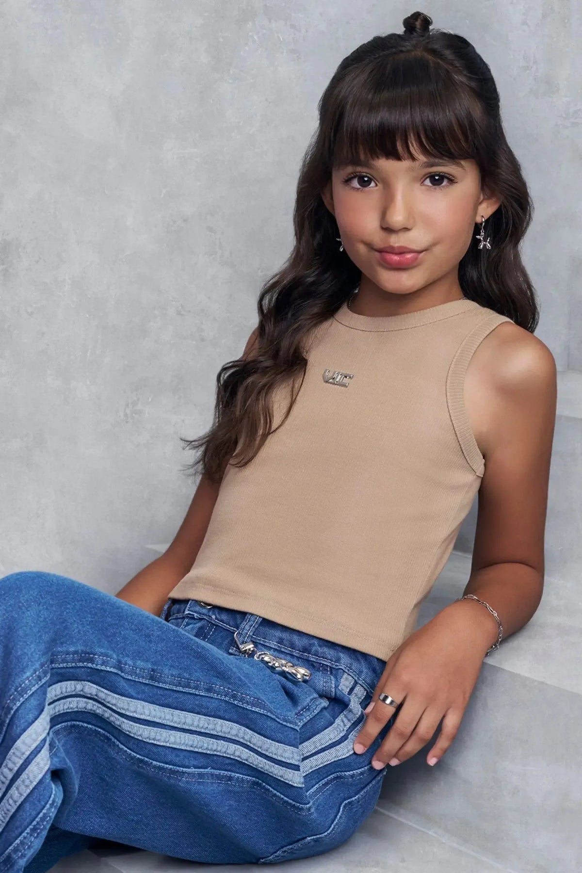 Regata em Canelado Liz 97929 Vic Teen Menina