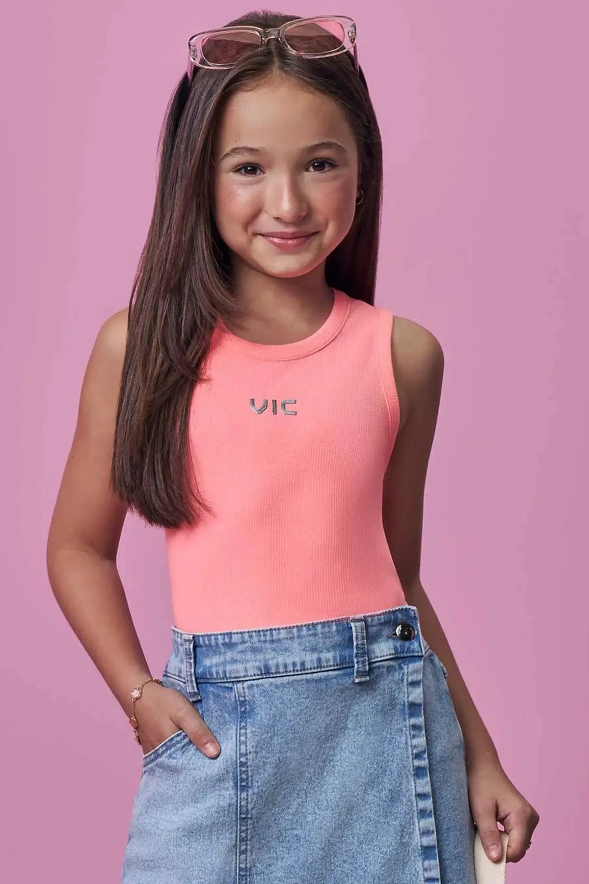 Regata em Canelado Liz 98196 Vic Teen Menina