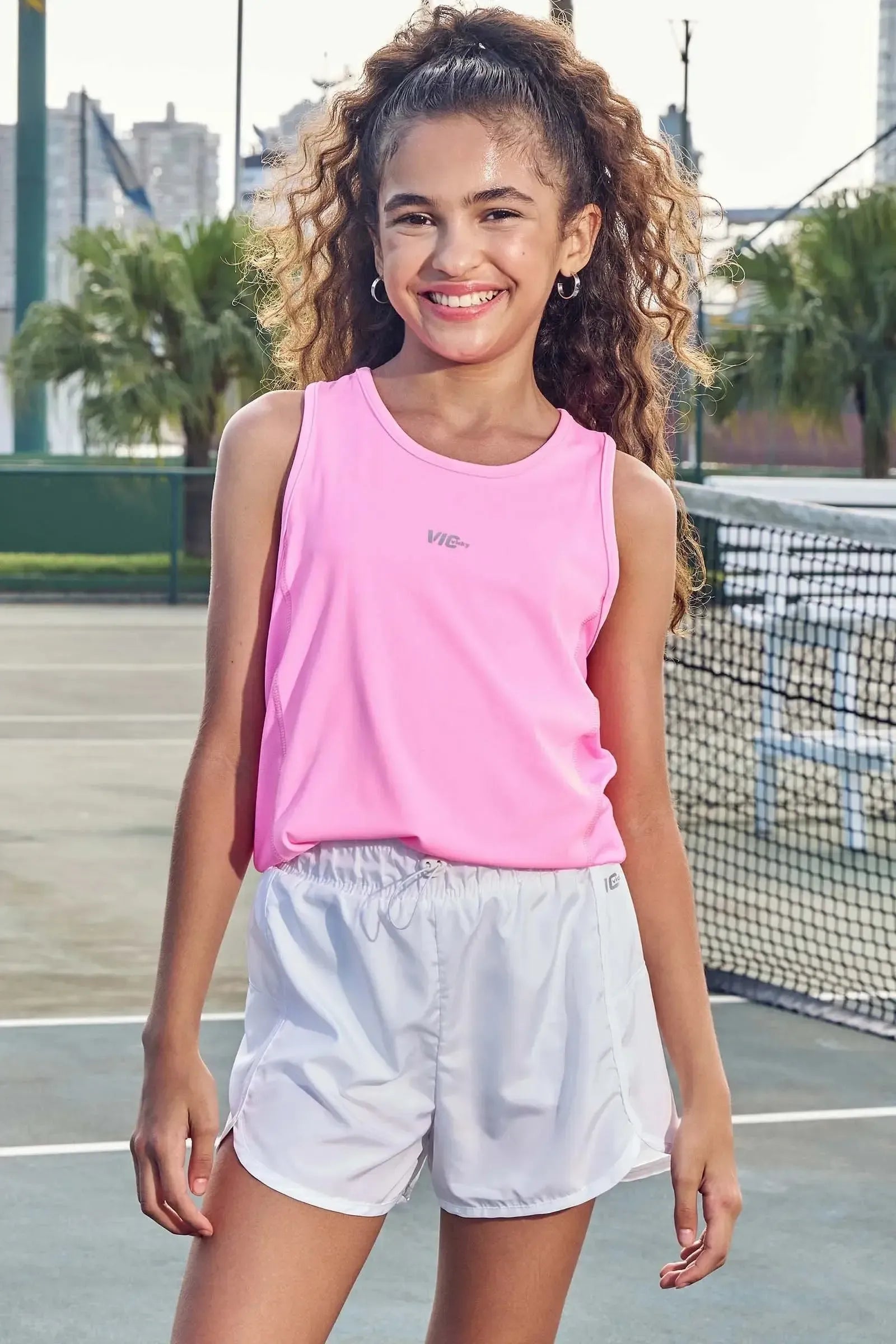 Regata em Malha Poliamida UV 50+ 84628 Vic&Vicky Teen Menina