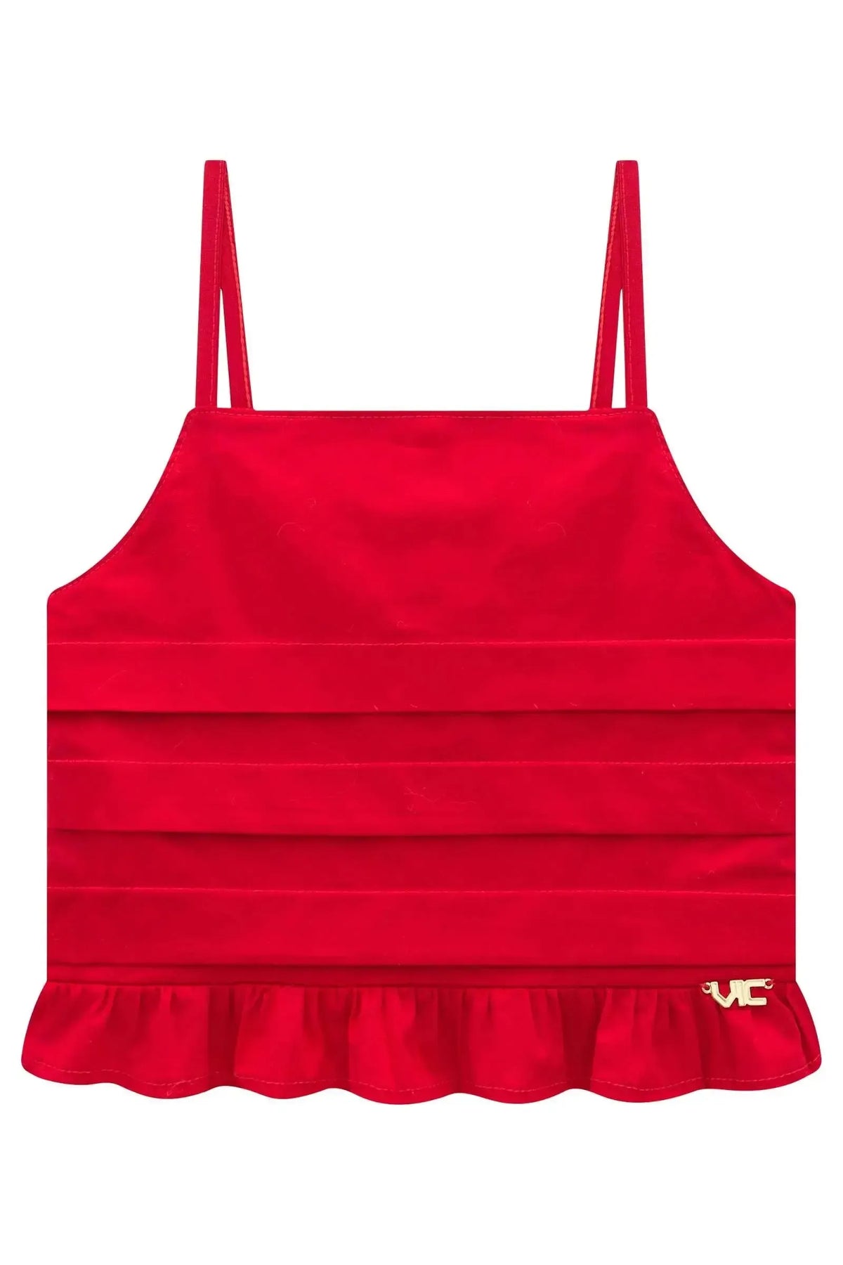Regata em Tricoline com Elastano 98914 Vic Teen Menina