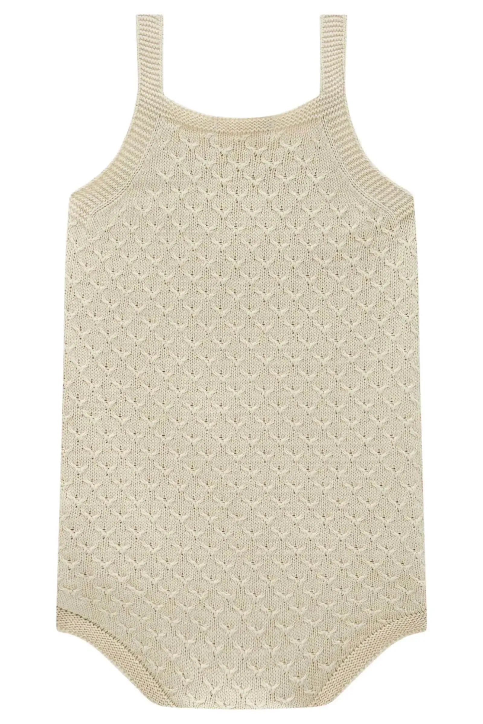 Romper em Tricot 100% Algodão 97550 Infanti Bebê Menina