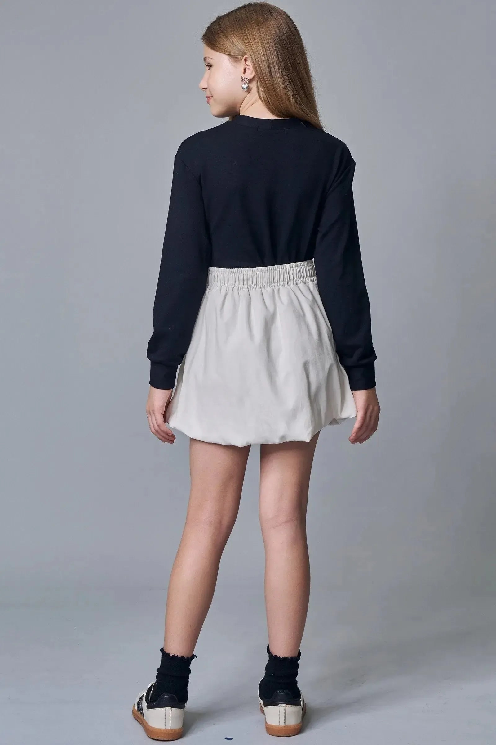 Saia Balonê em Nylon Taslon 89973 Lilimoon Teen Menina