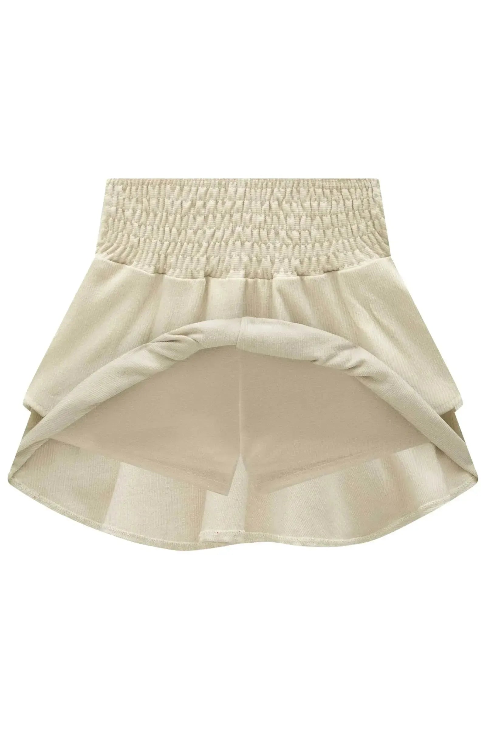 Saia em Cotelê Oslo com Shorts Embutido 89983 Lilimoon Teen Menina
