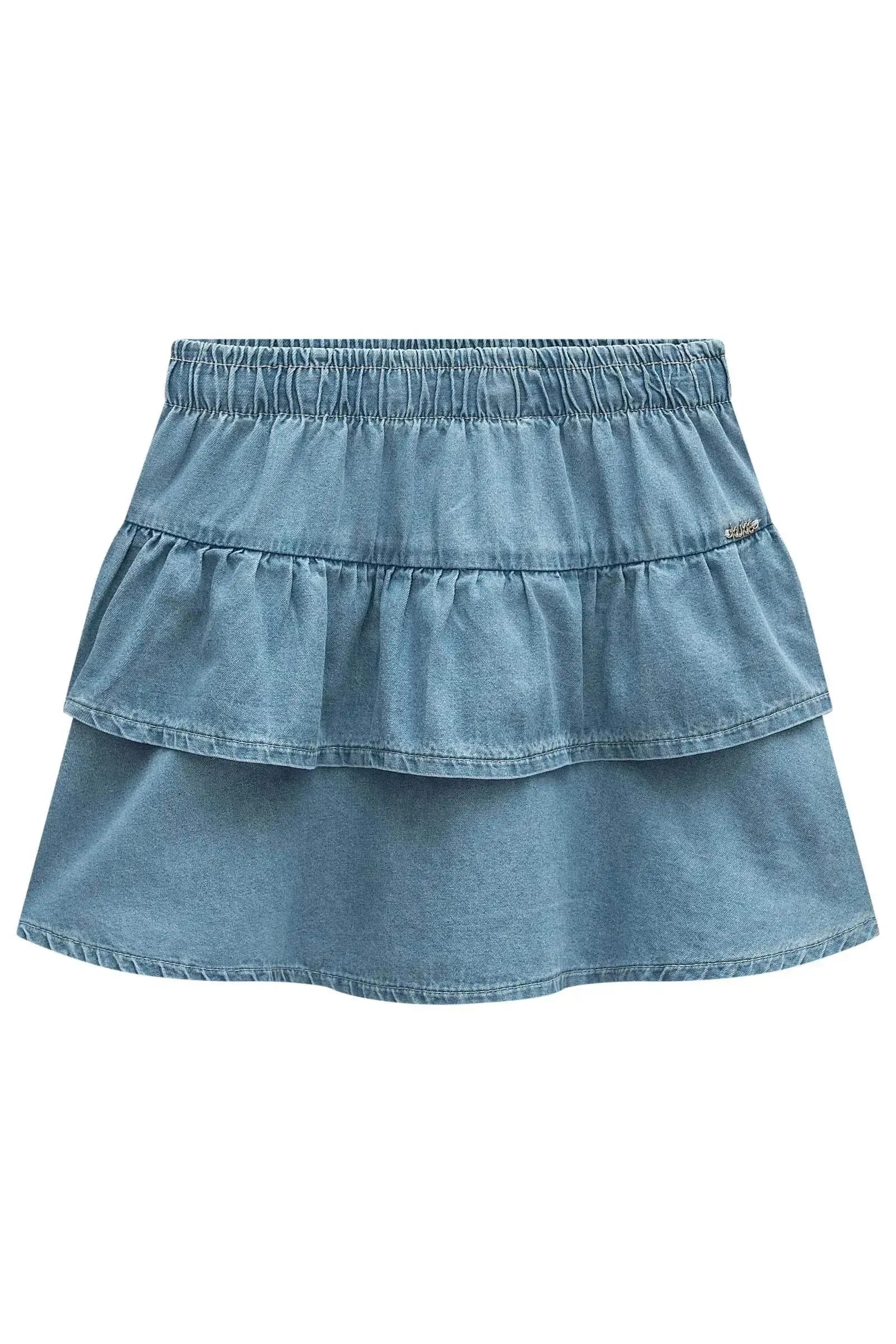 Saia em Jeans 98739 Kukiê Infantil Menina