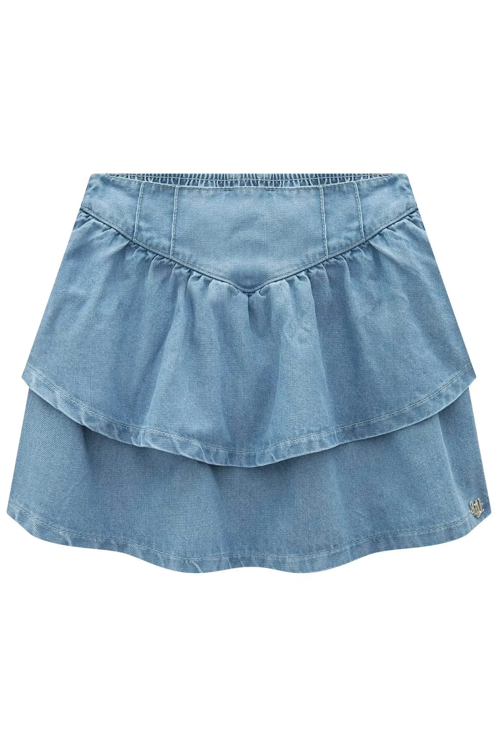 Saia em Jeans Arkansas 94389 Lilimoon Teen Menina