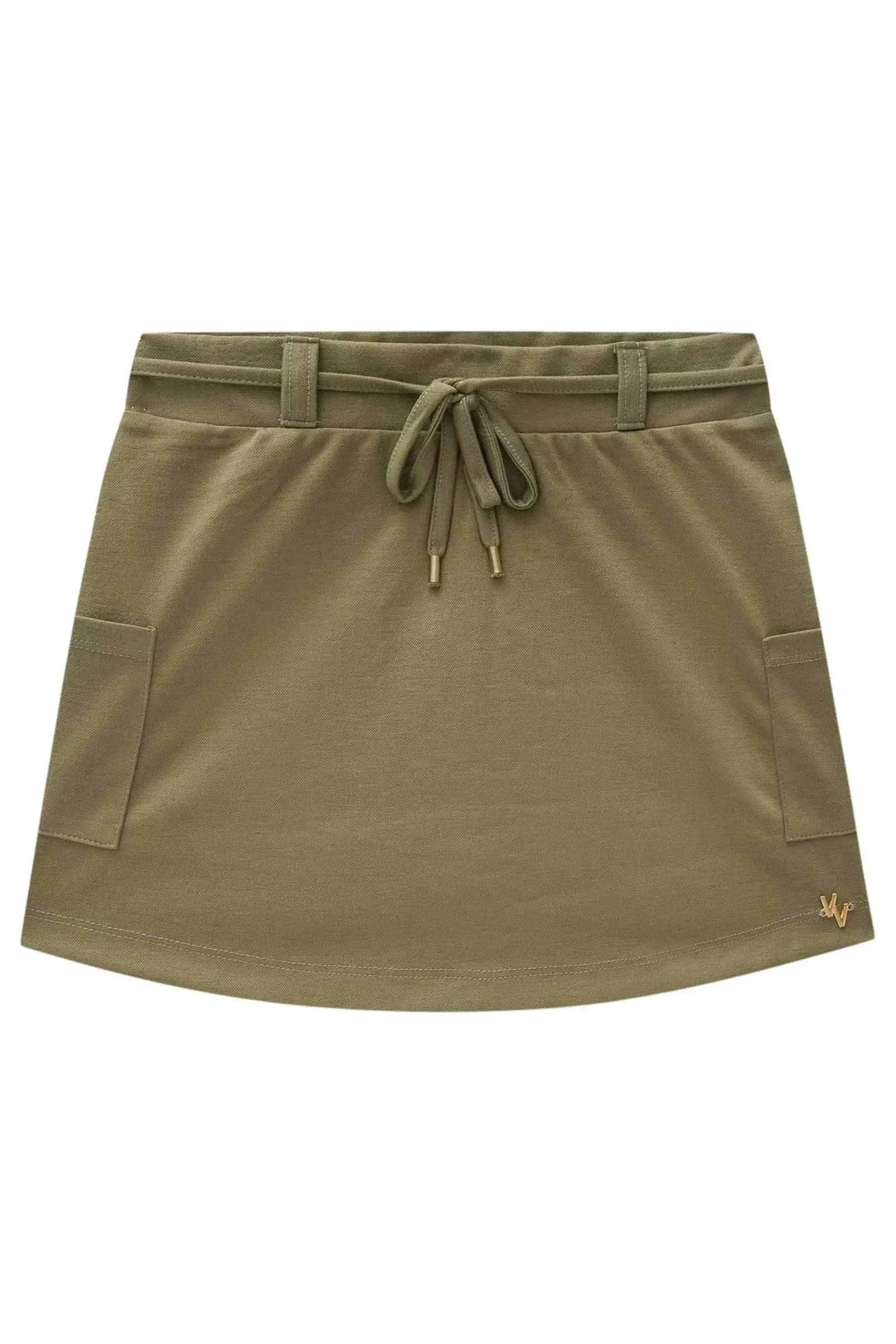 Saia em Malha de Viscose 83007 Vic&Vicky Teen Menina