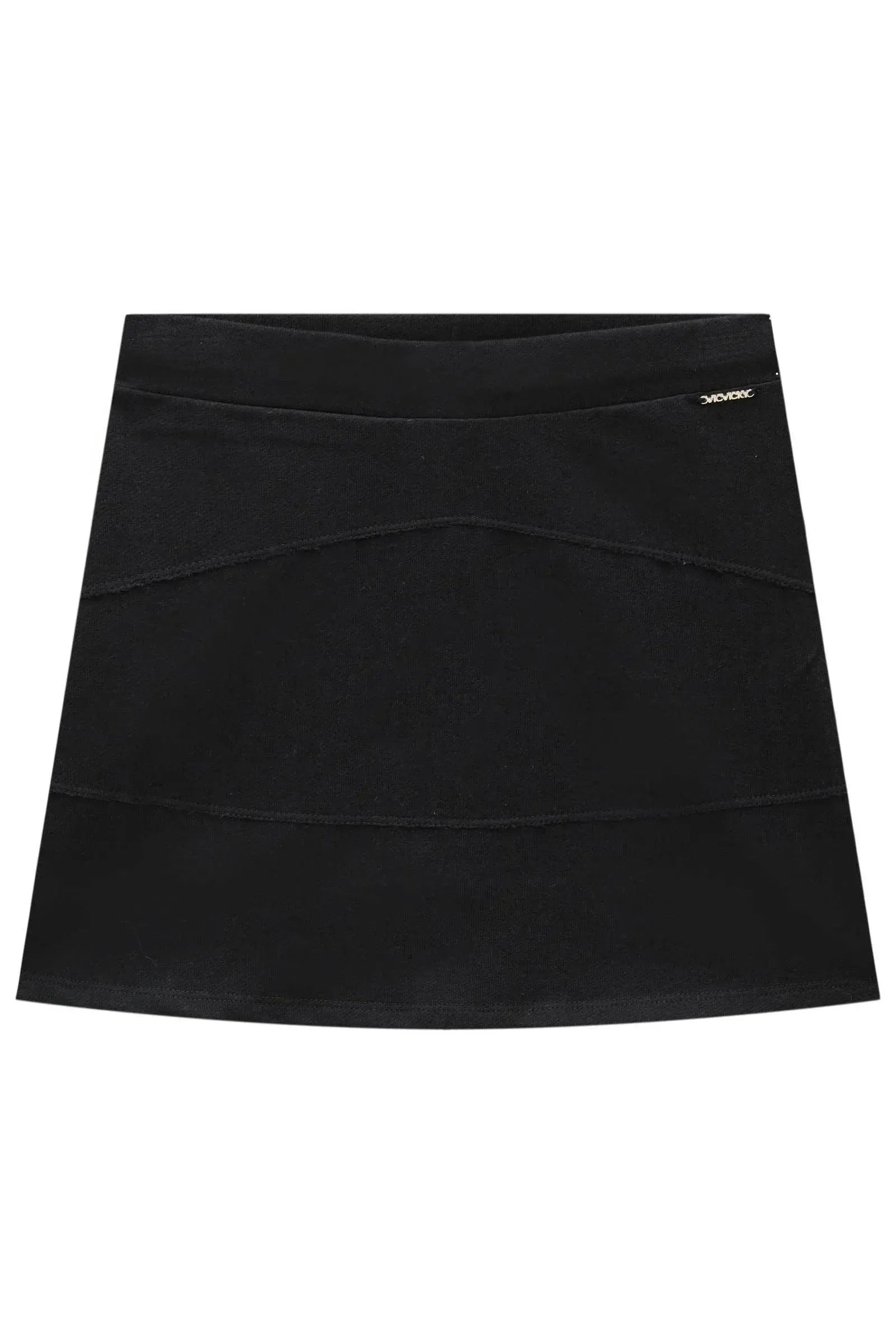 Saia em Moletwill com Shorts Embutido 90599 Vic&Vicky Teen Menina