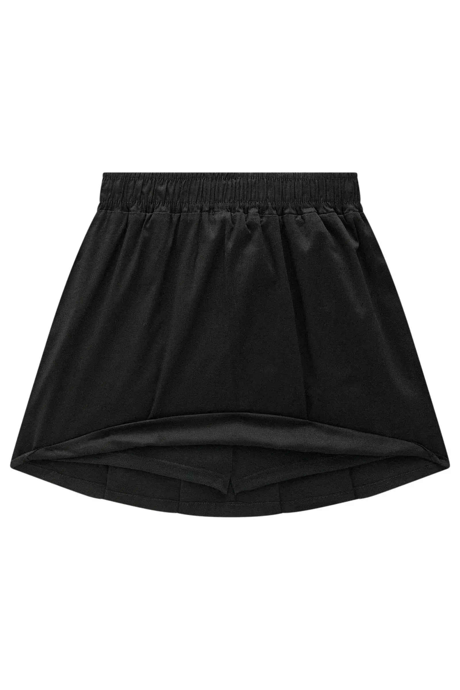 Saia em Tricoline Mônaco com Elastano com Shorts Embutido 94391 Lilimoon Teen Menina