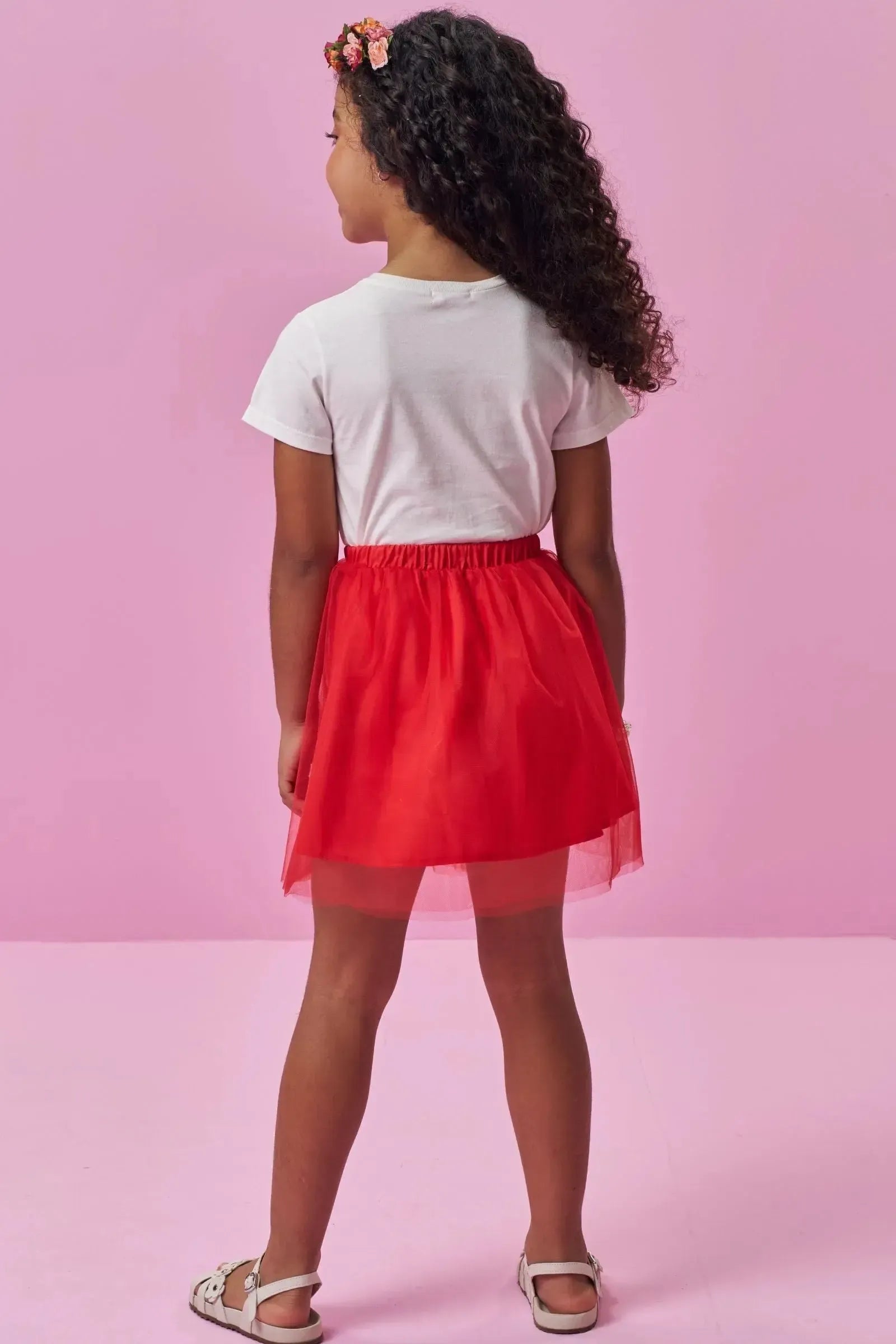 Saia em Tule 86130 Kukiê Infantil Menina