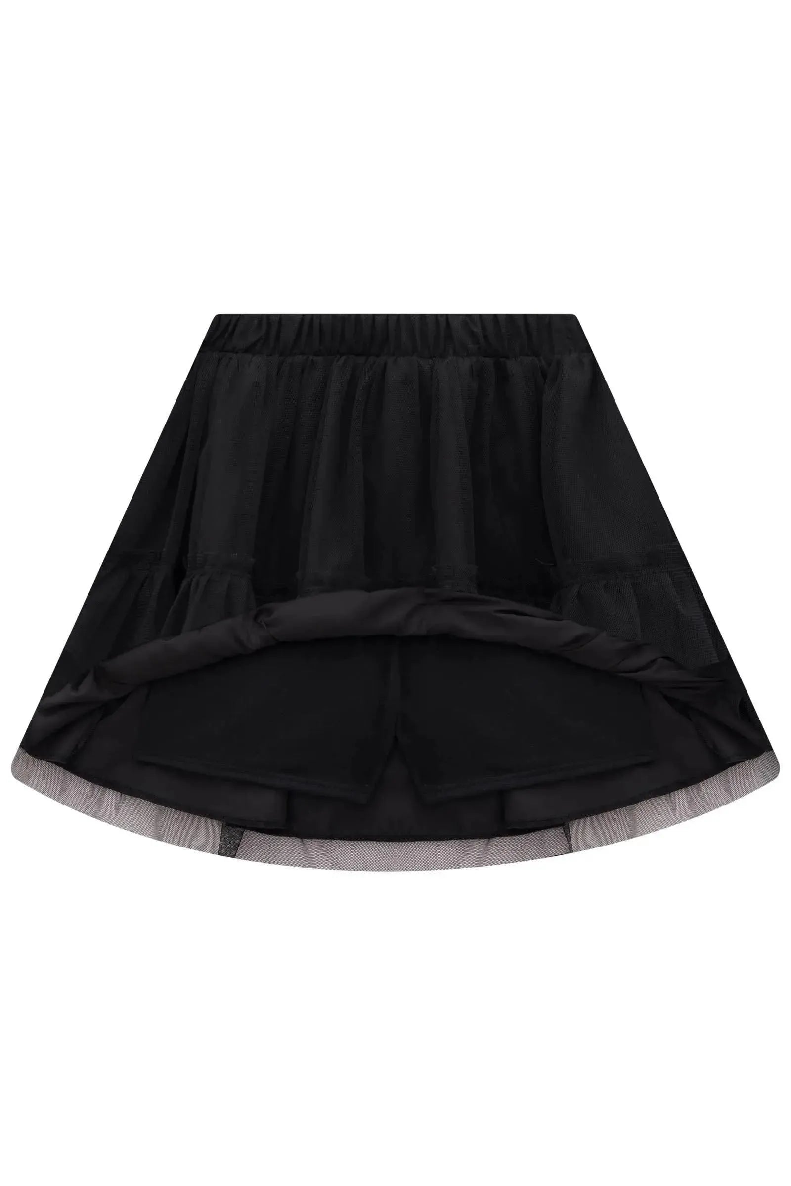 Saia em Tule. Com Shorts Embutido 83690 Infanti Infantil Menina