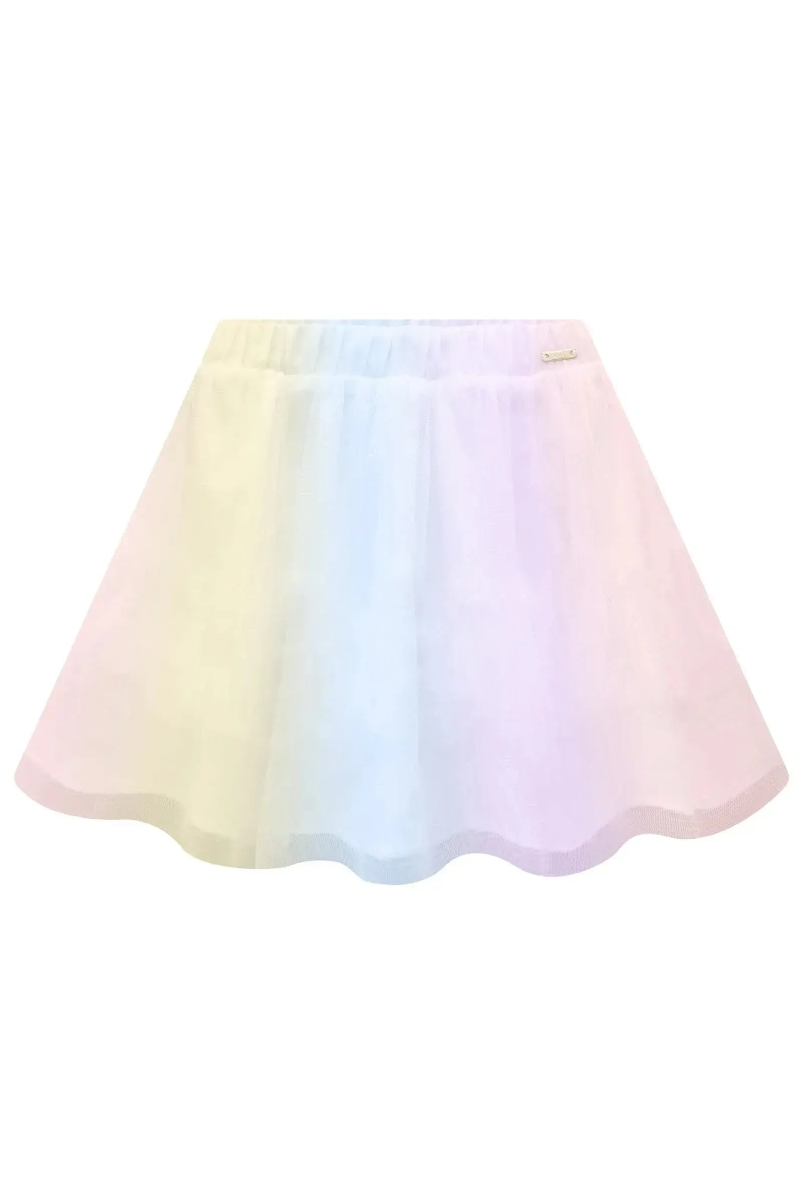 Saia em Tule (com Shorts Embutido) 93933 Infanti Infantil Menina