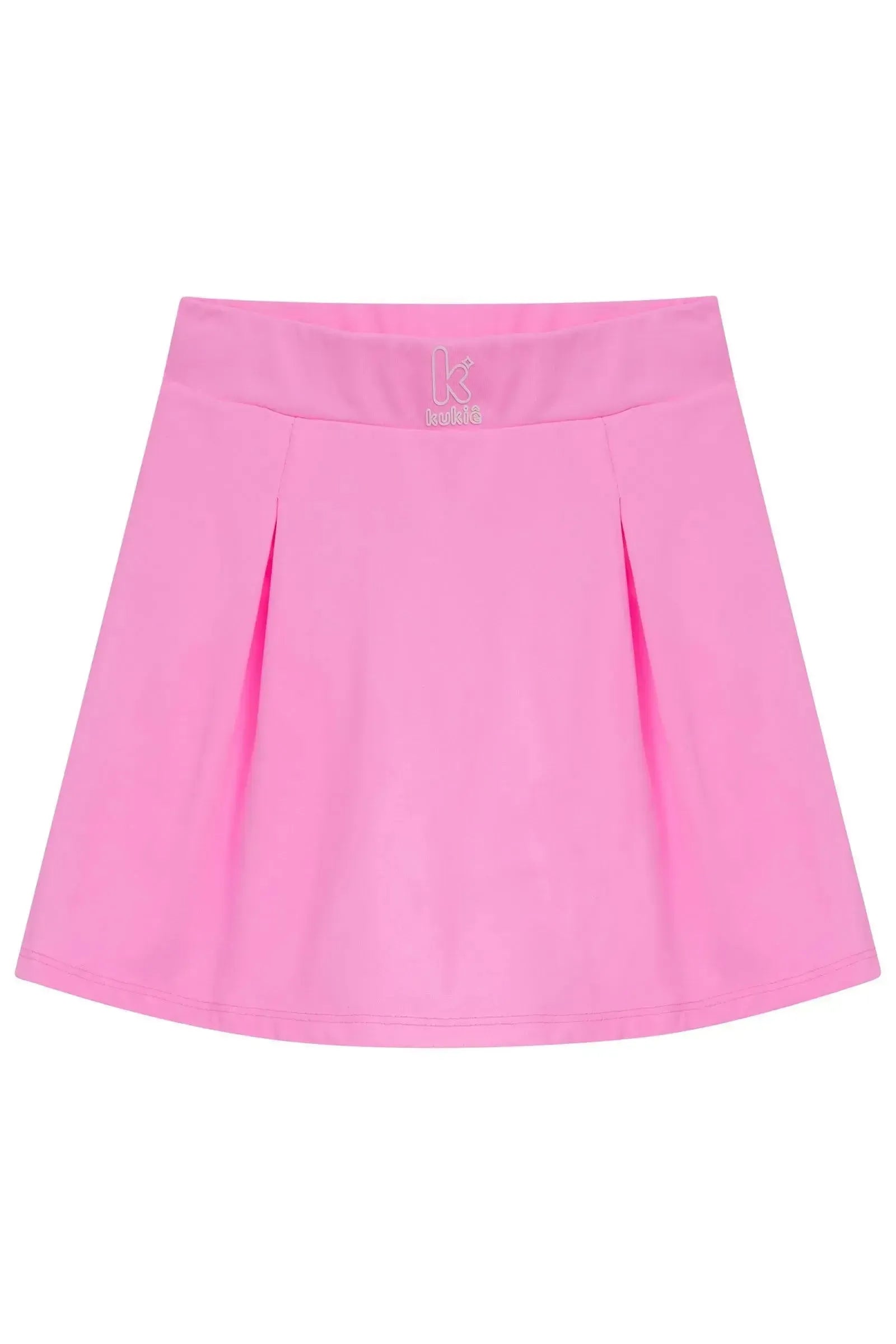 Saia Esportiva em Poliamida (com Shorts Embutido) 96984 Kukiê Infantil Menina