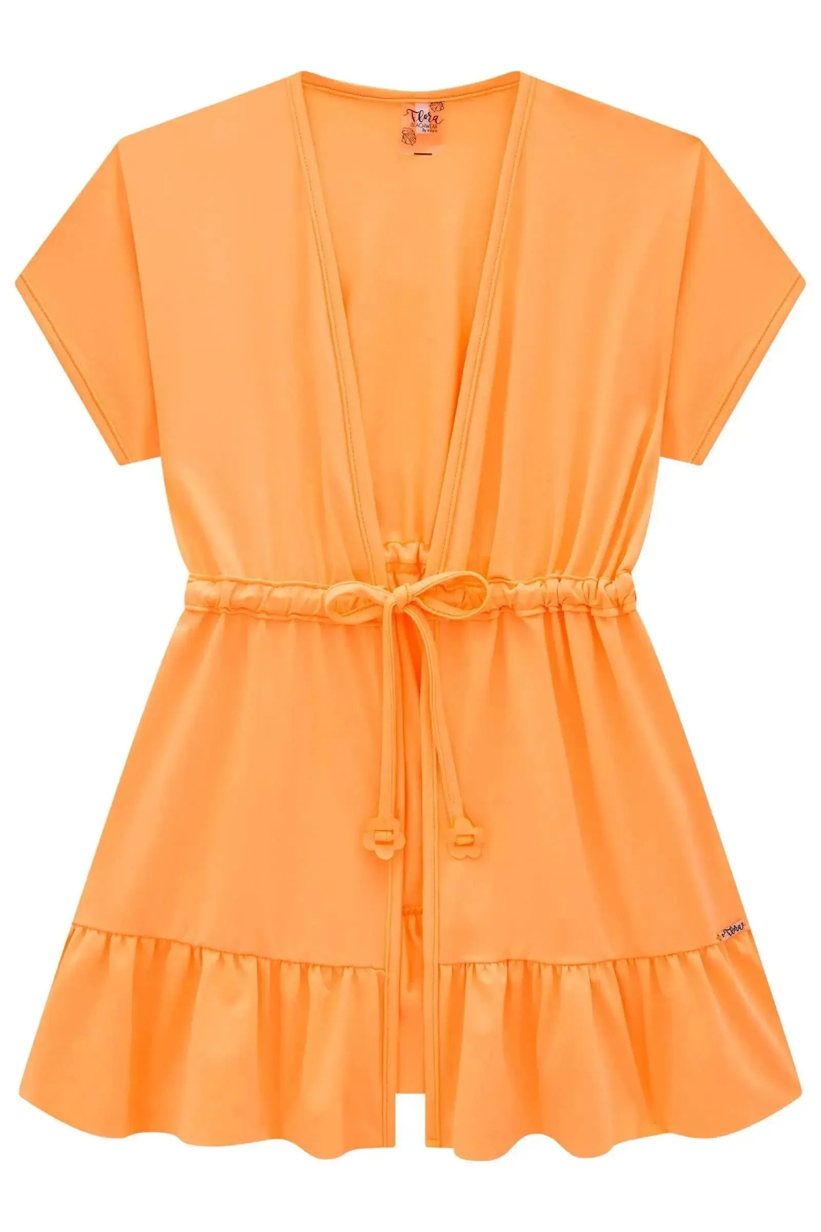 Saída de Praia em Malha UV Dry com Proteção UV 50+ 84481 Infanti Infantil Menina