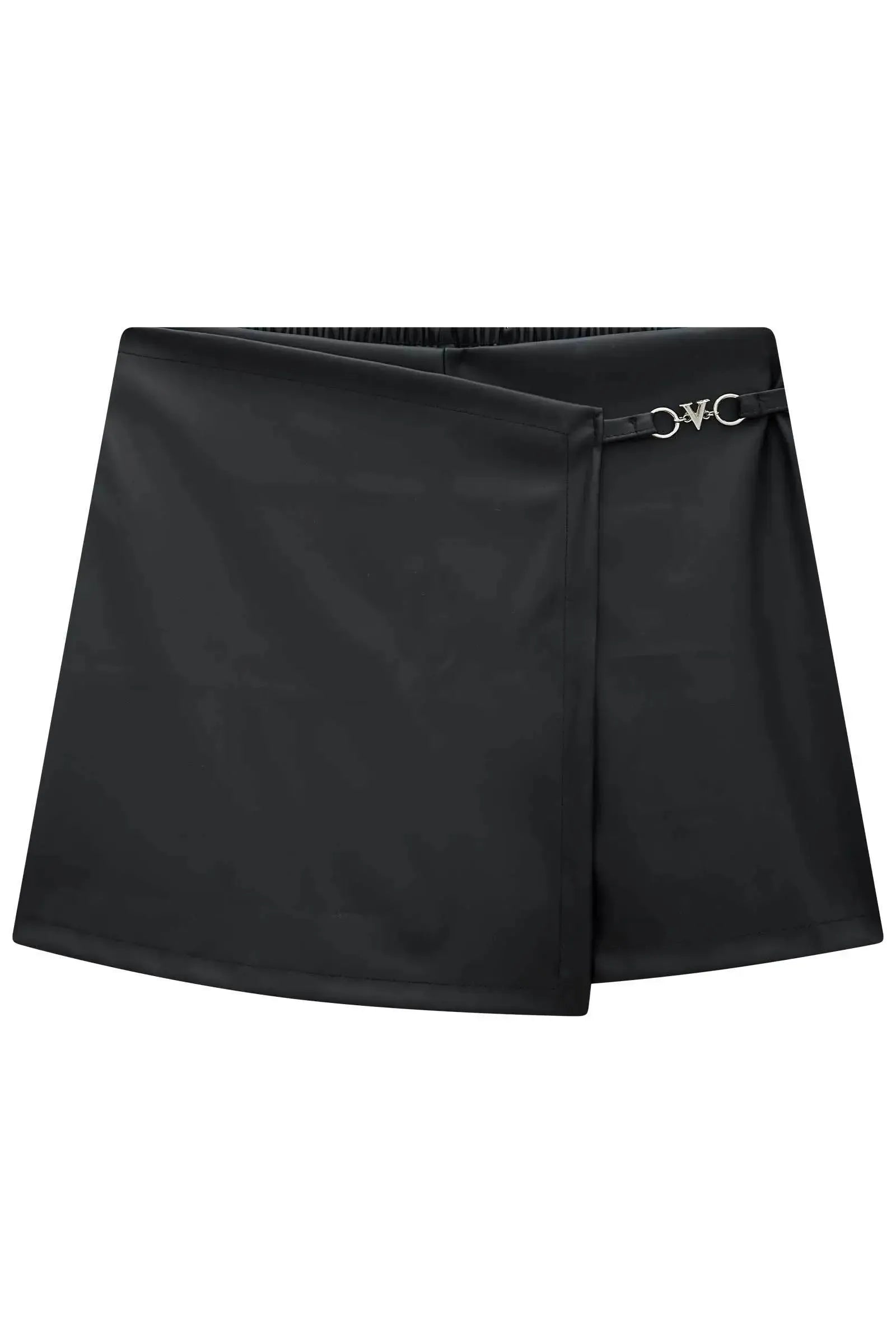 Short Saia em Couro Sintético 93811 Vic&Vicky Teen Menina