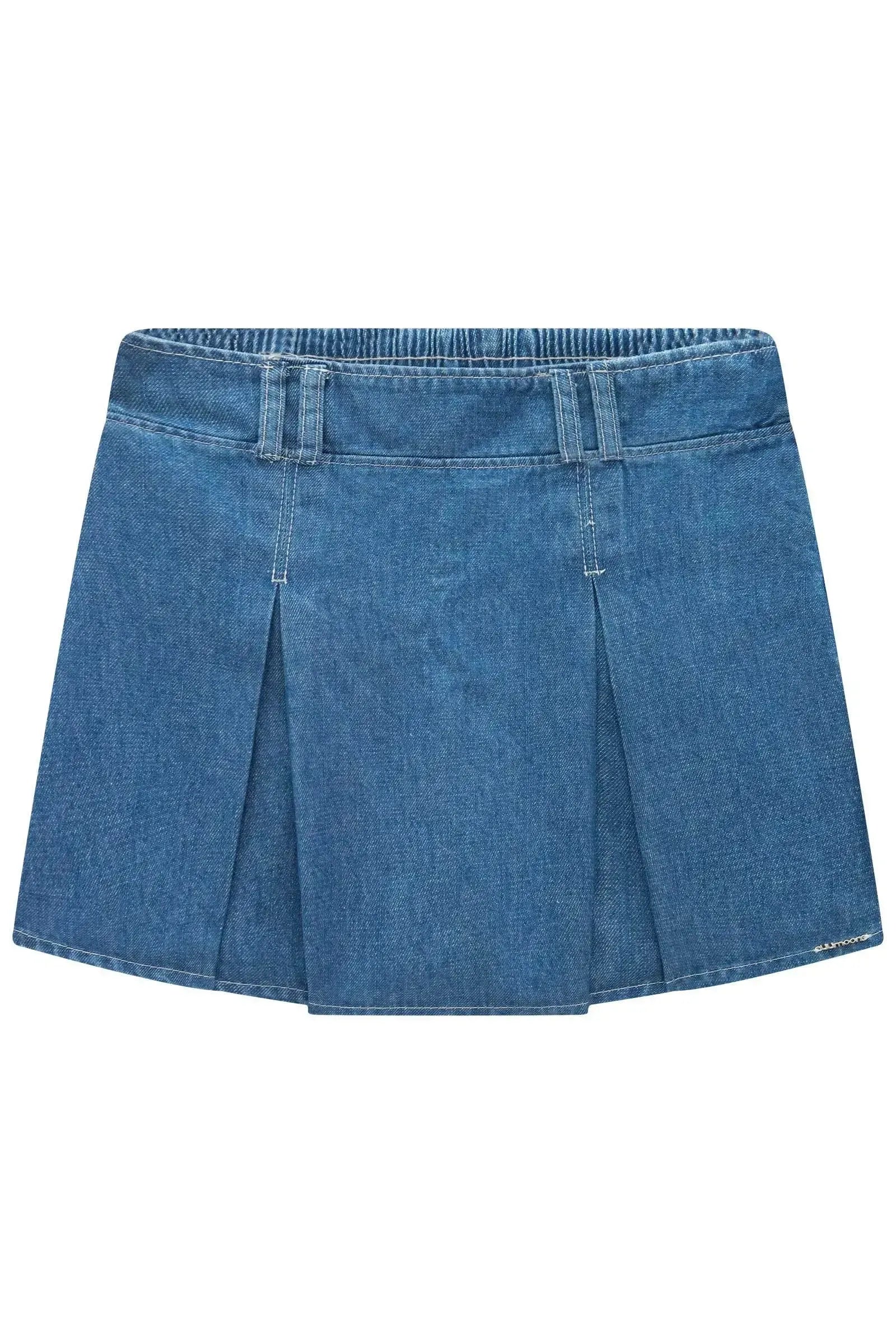Short Saia em Jeans Arkansas 94633 Lilimoon Teen Menina
