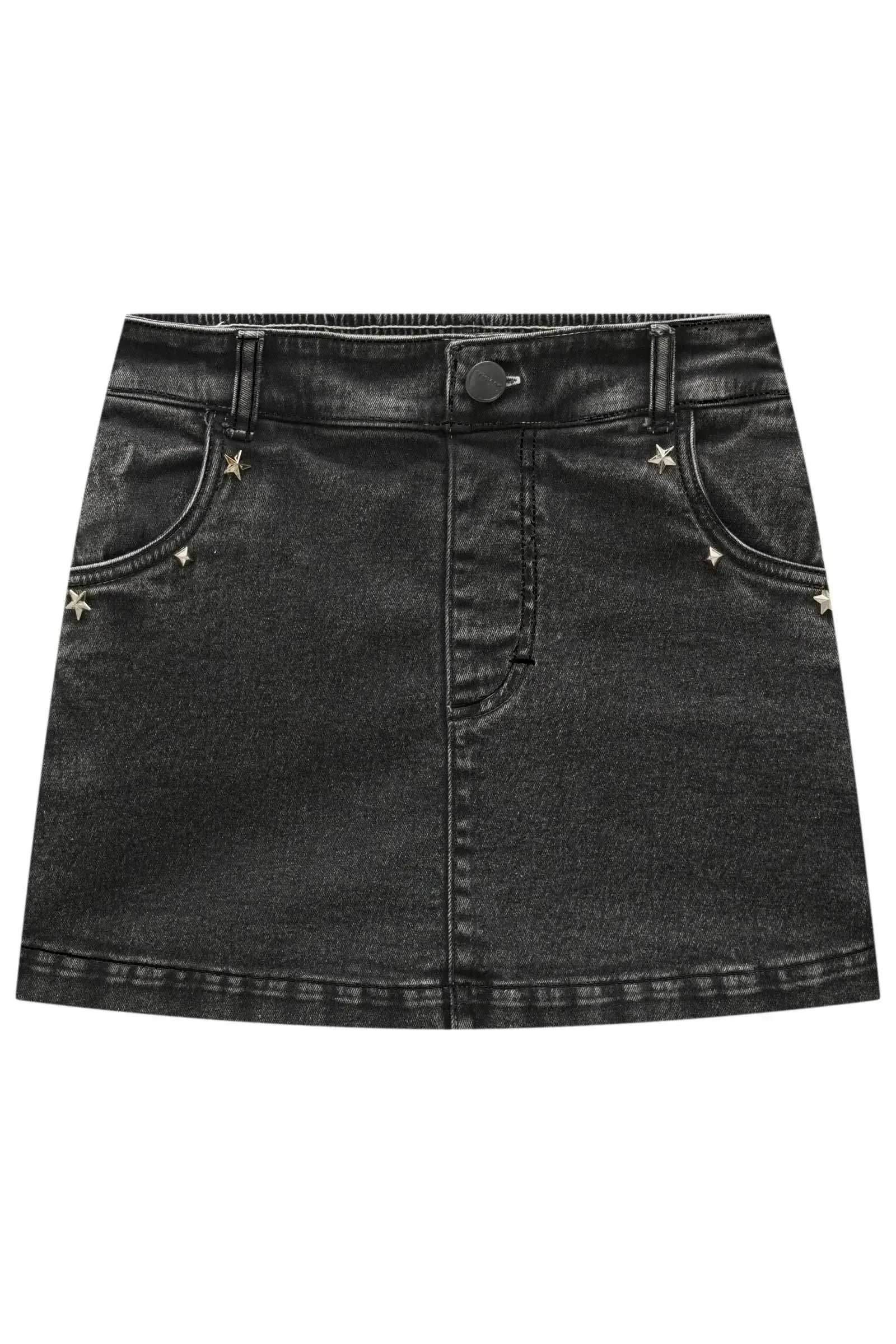 Short Saia em Jeans com Elastano 89967 Lilimoon Teen Menina