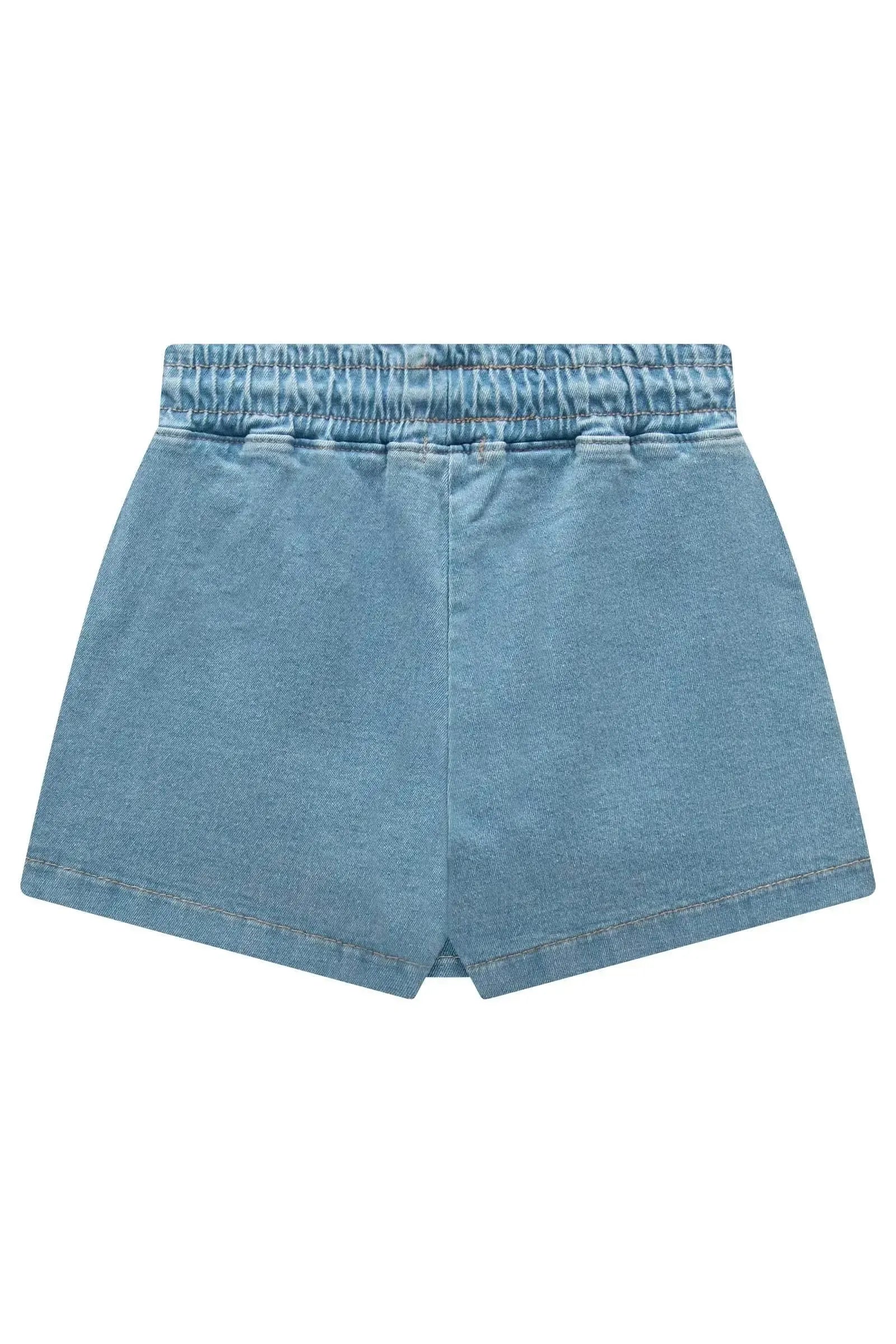 Short Saia em Jeans com Elastano 94639 Infanti Infantil Menina