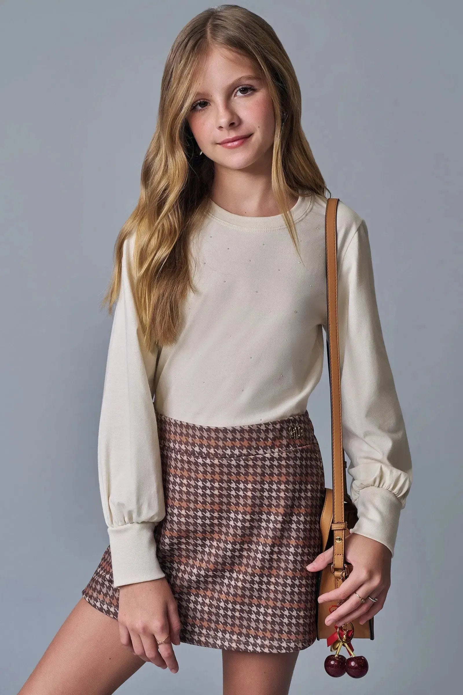 Short Saia em Molecotton 89964 Lilimoon Teen Menina