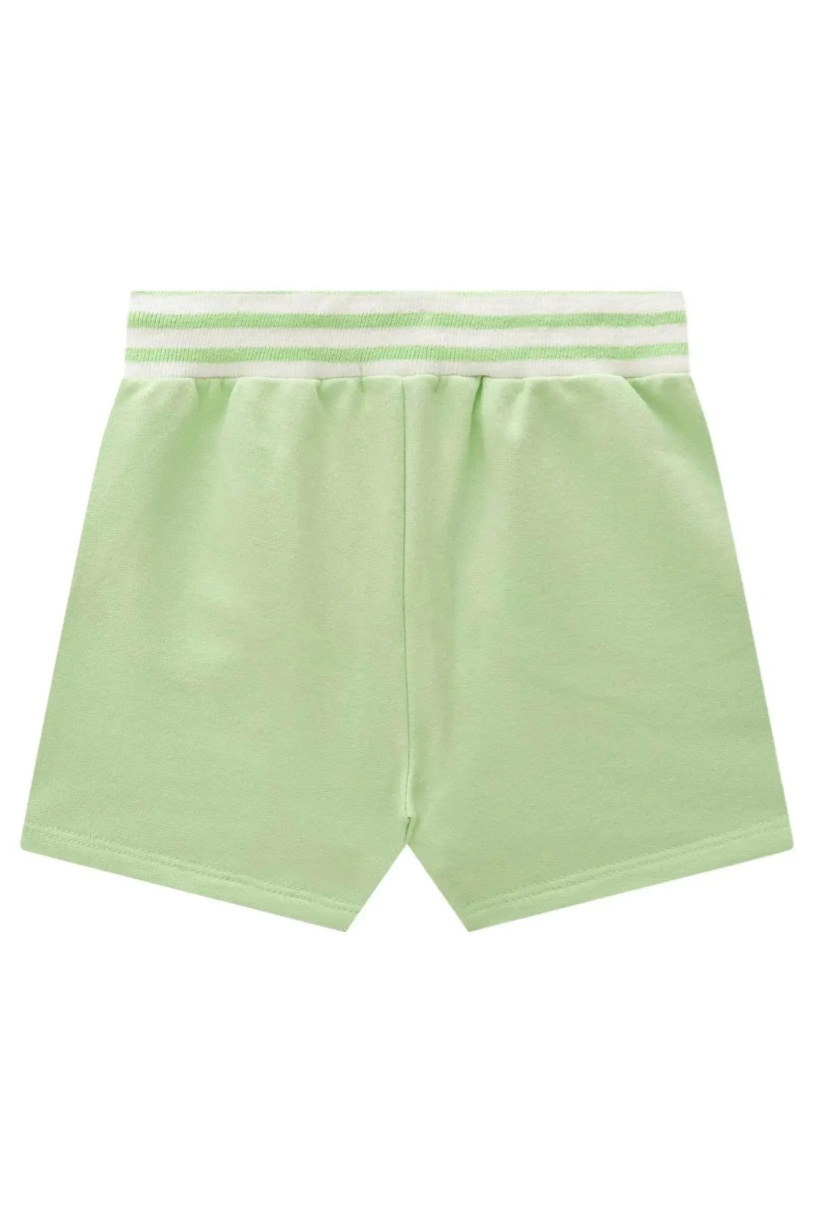 Short Saia em Moletom sem Pelúcia 83521 Infanti Infantil Menina