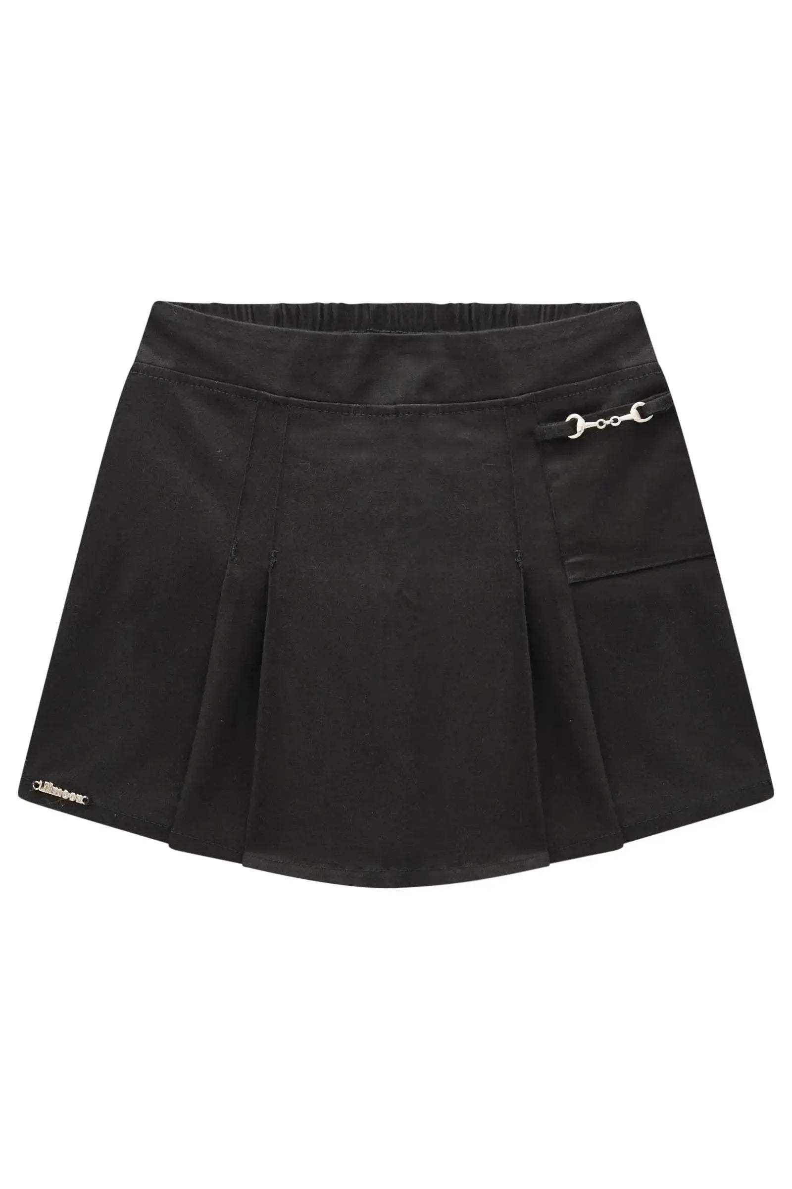 Short Saia em Sarja com Elastano 83373 Lilimoon Teen Menina