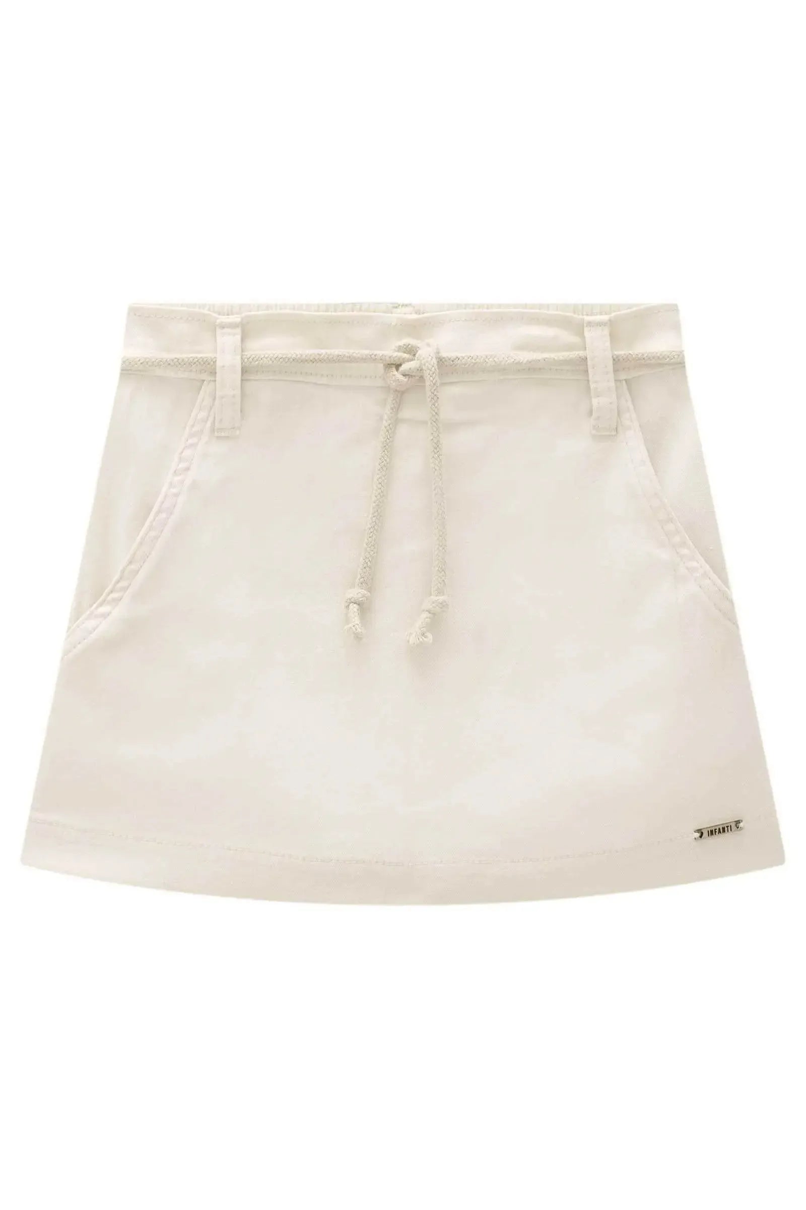 Short Saia em Sarja com Elastano 84609 Infanti Infantil Menina