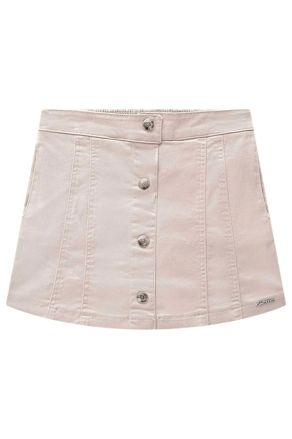 Short Saia em Sarja com Elastano 98206 Lilimoon Teen Menina