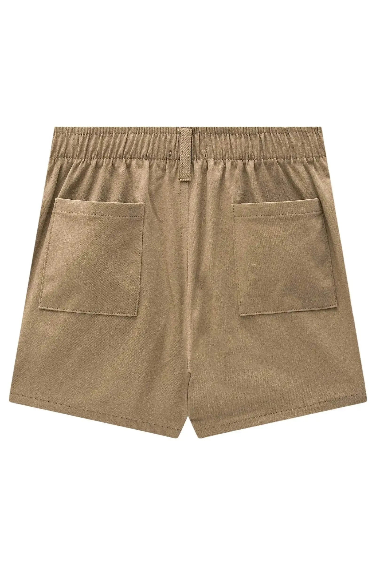 Short Saia em Sarja com Elastano 98869 Vic Teen Menina