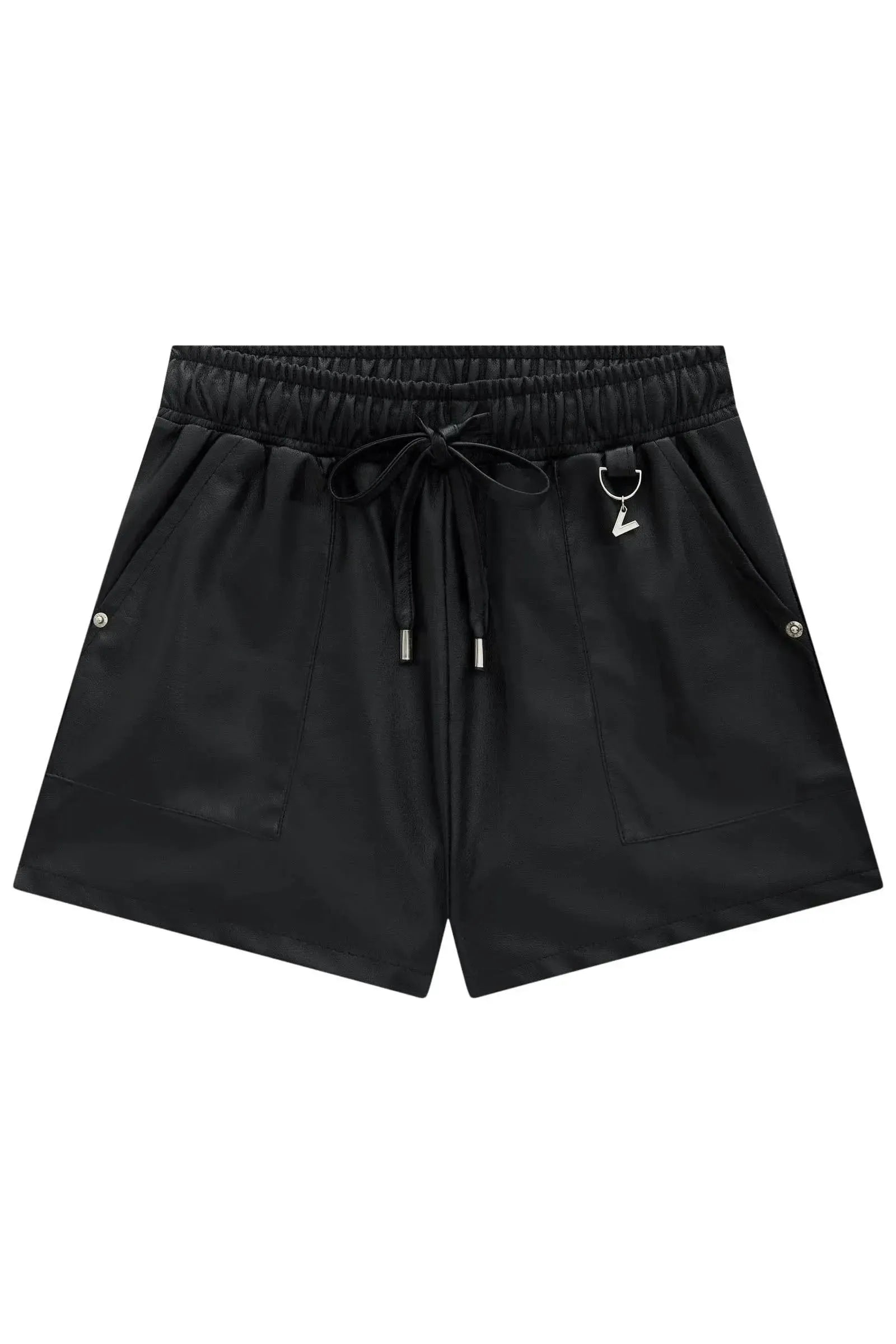 Shorts em Couro Sintetico 89692 Vic&Vicky Teen Menina