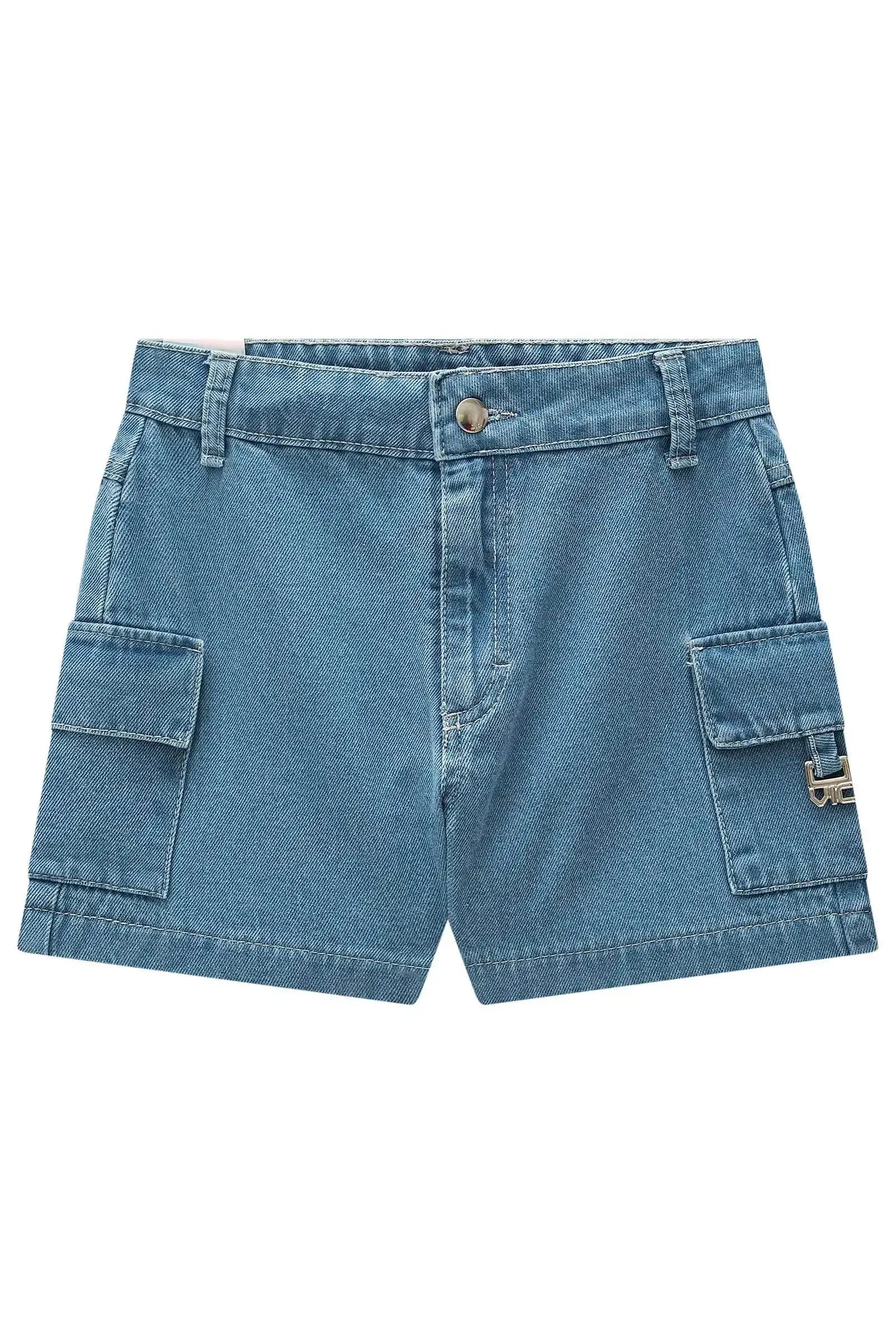 Shorts em Jeans 97954 Vic Teen Menina
