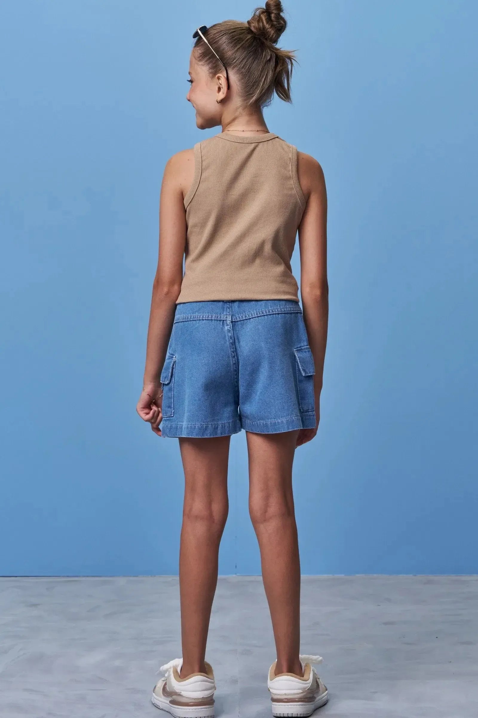 Shorts em Jeans 97954 Vic Teen Menina