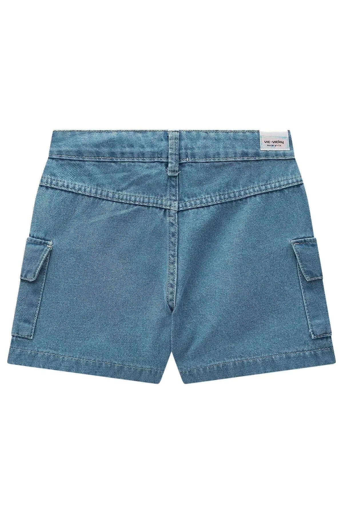 Shorts em Jeans 97954 Vic Teen Menina