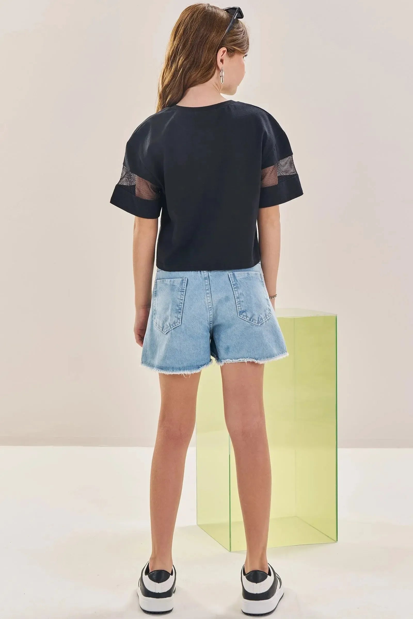 Shorts em Jeans Arkansas 83412 Lilimoon Teen Menina