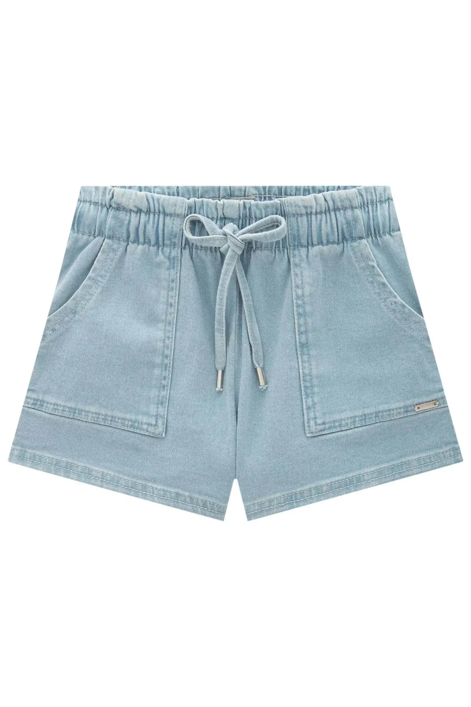 Shorts em Jeans com Elastano 88117 Infanti Infantil Menina