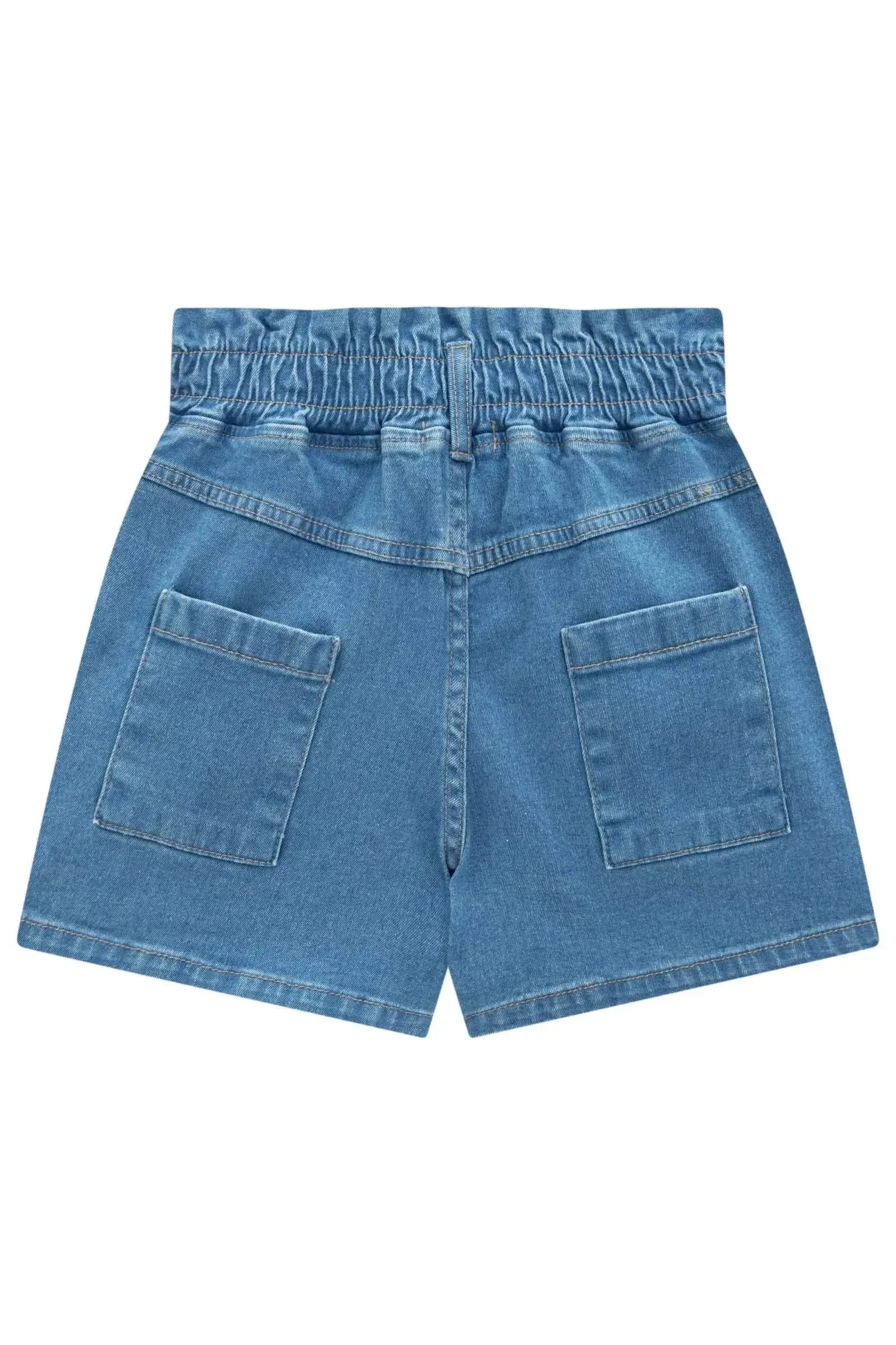 Shorts em Jeans com Elastano 94991 Vic&Vicky Teen Menina