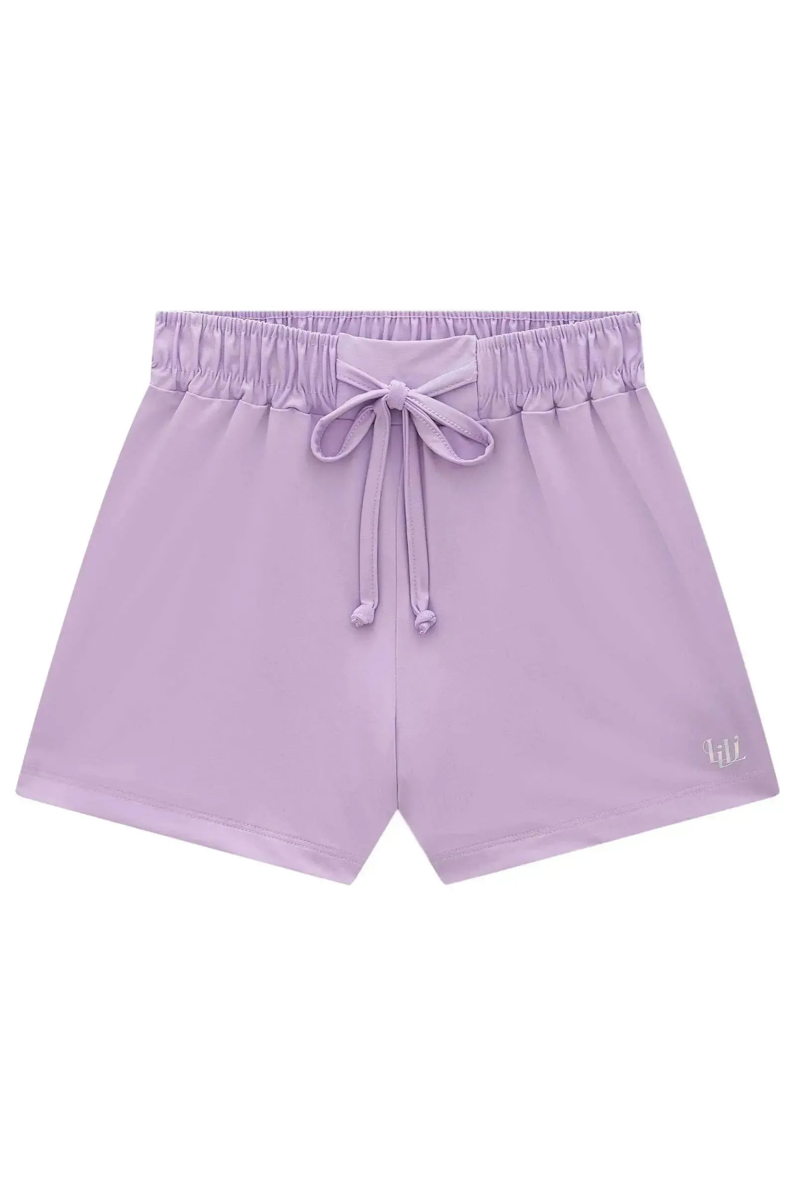 Shorts em Malha UV Dry com Proteção UV 50+ 99383 Lilimoon Teen Menina