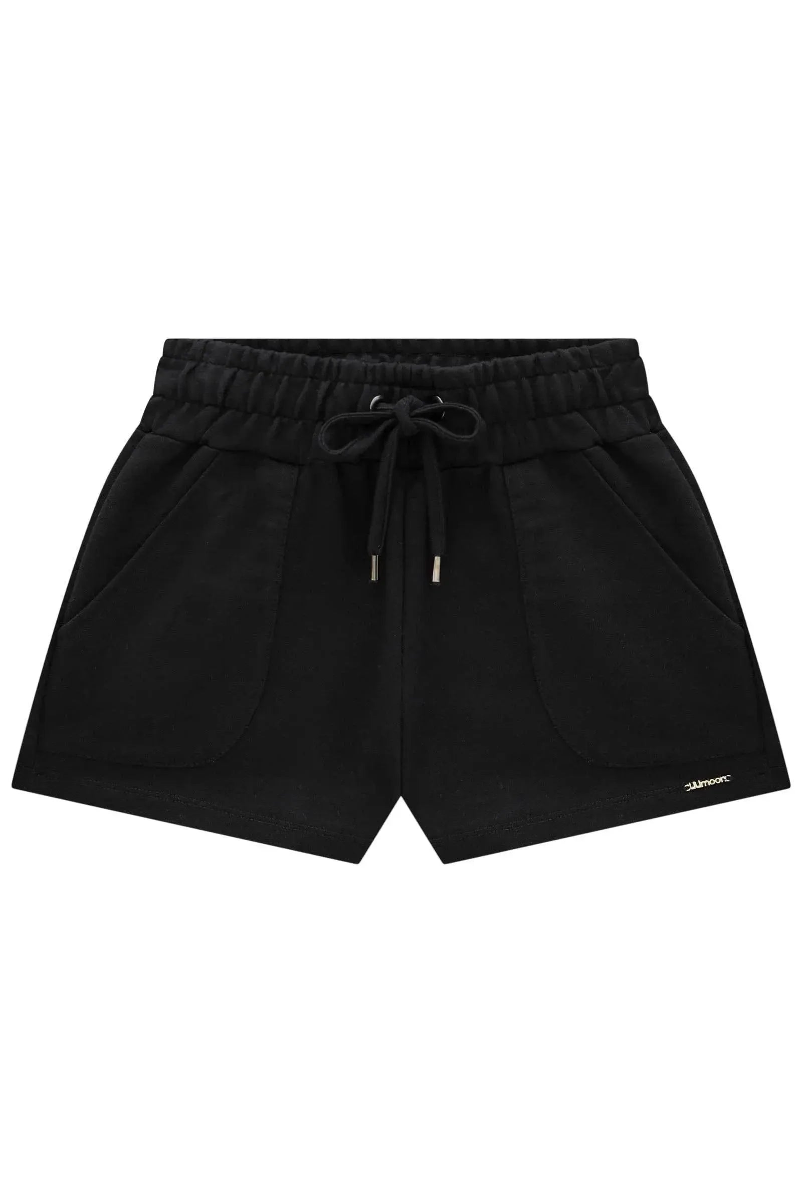 Shorts em Moletom sem Pelúcia 86545 Lilimoon Teen Menina