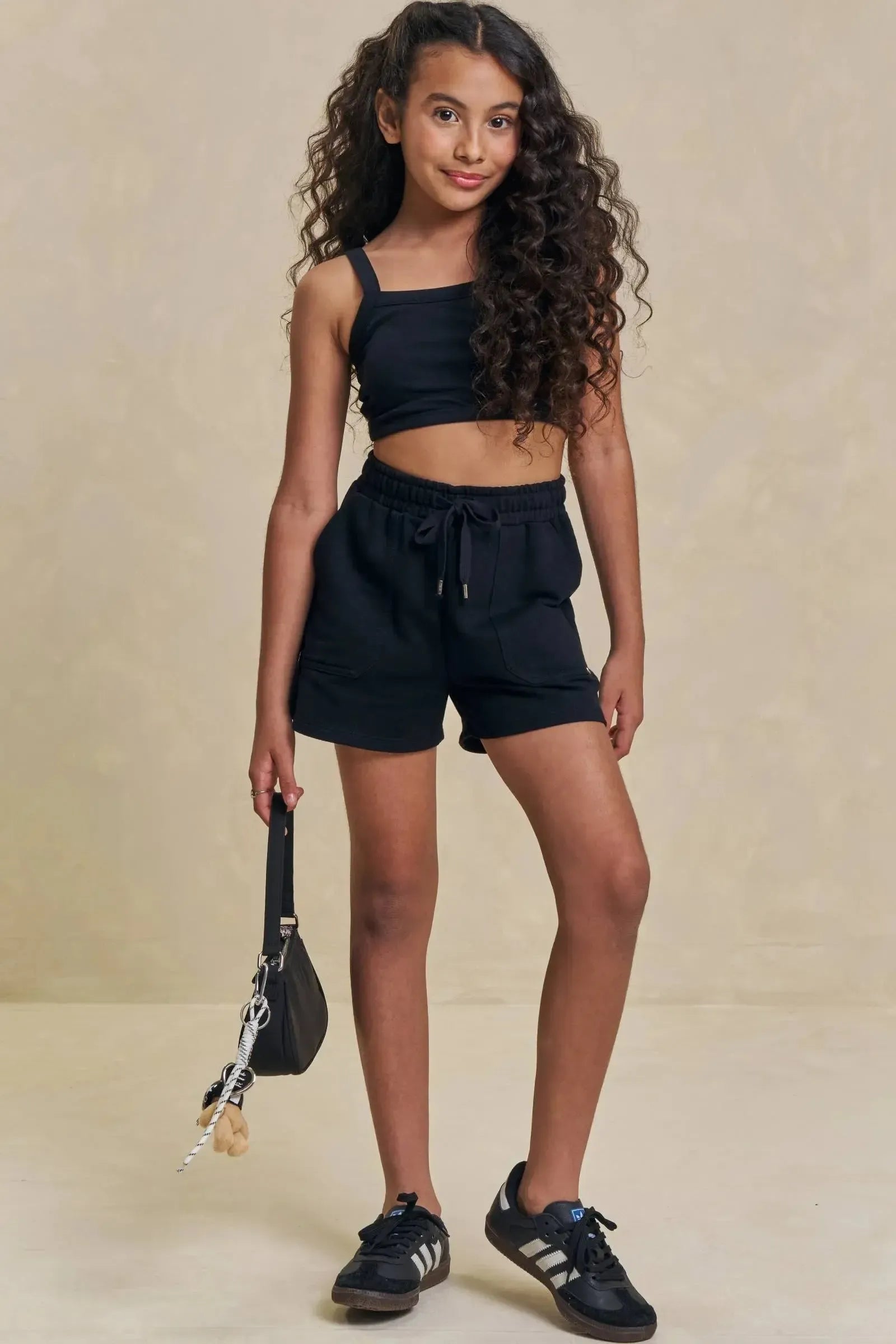 Shorts em Moletom sem Pelúcia 94365 Lilimoon Teen Menina