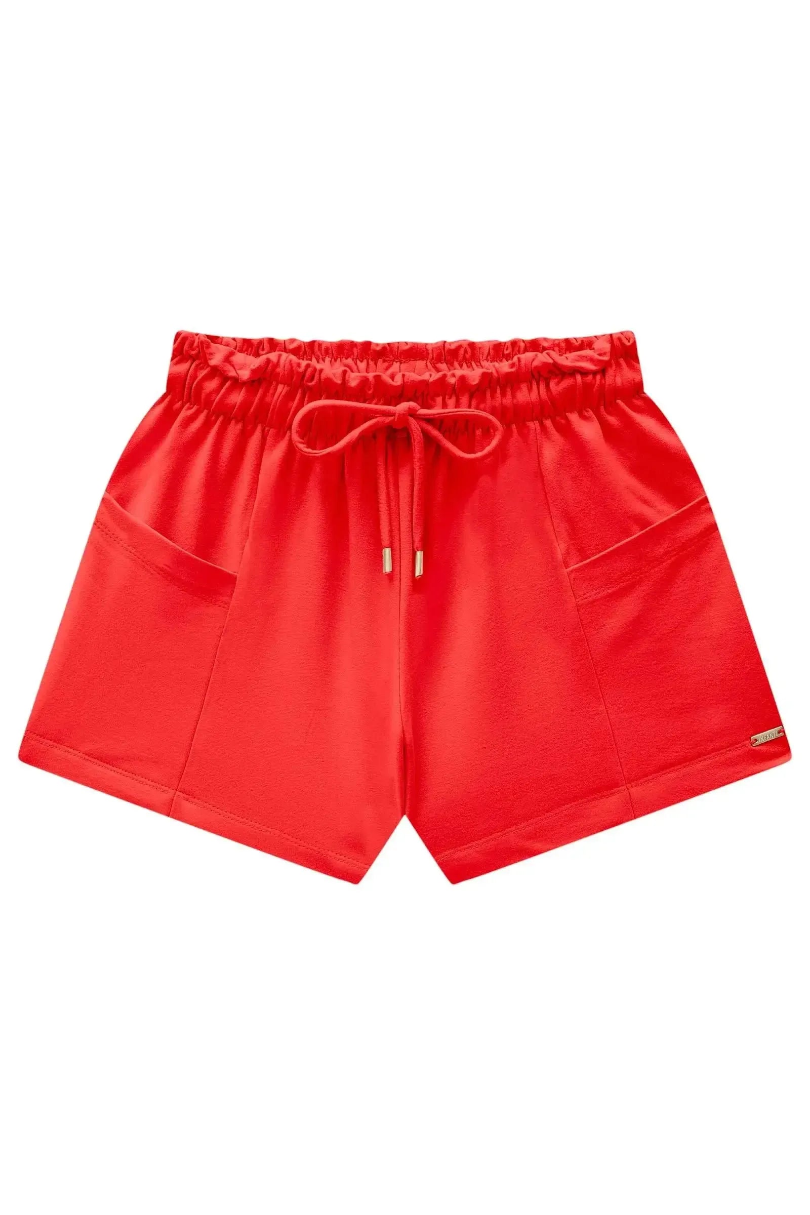 Shorts em Molevisco 83688 Infanti Infantil Menina